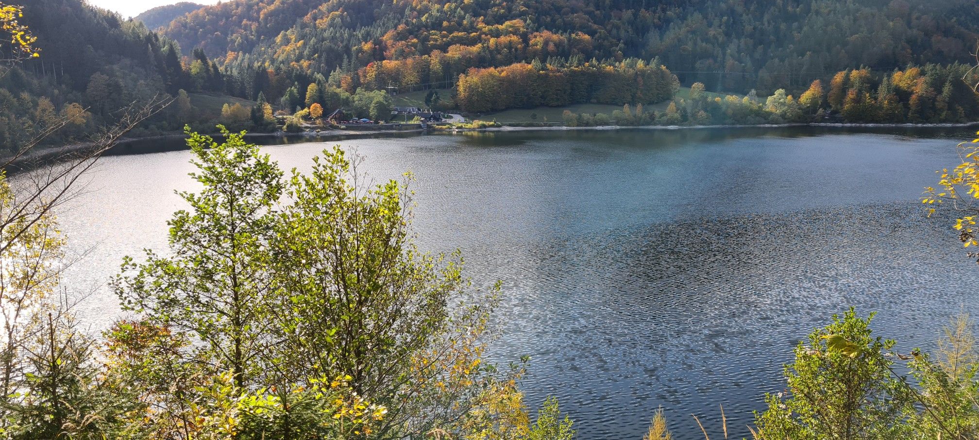 Blick auf den Schwarzensee