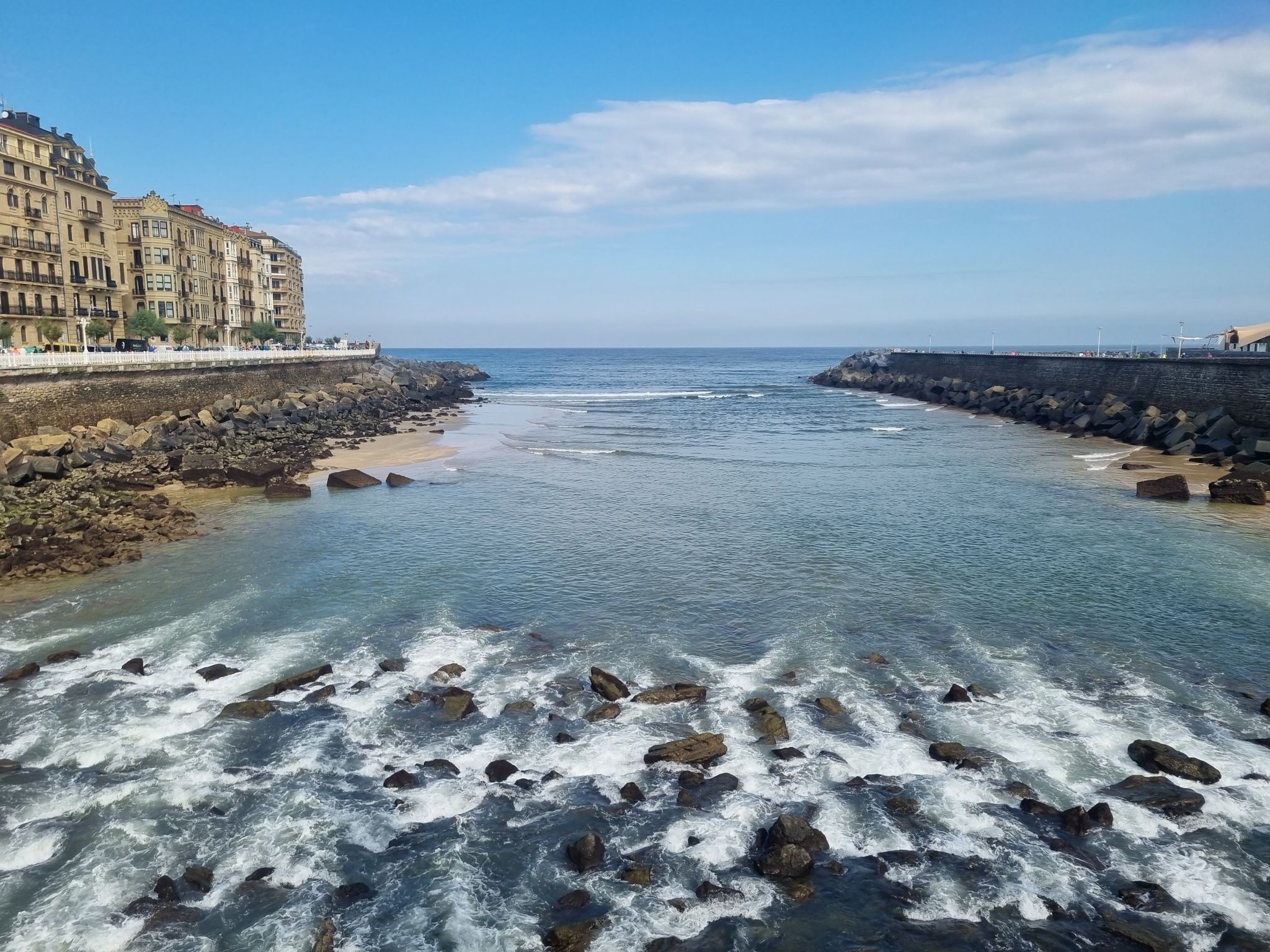 Desembocadura río Urumea