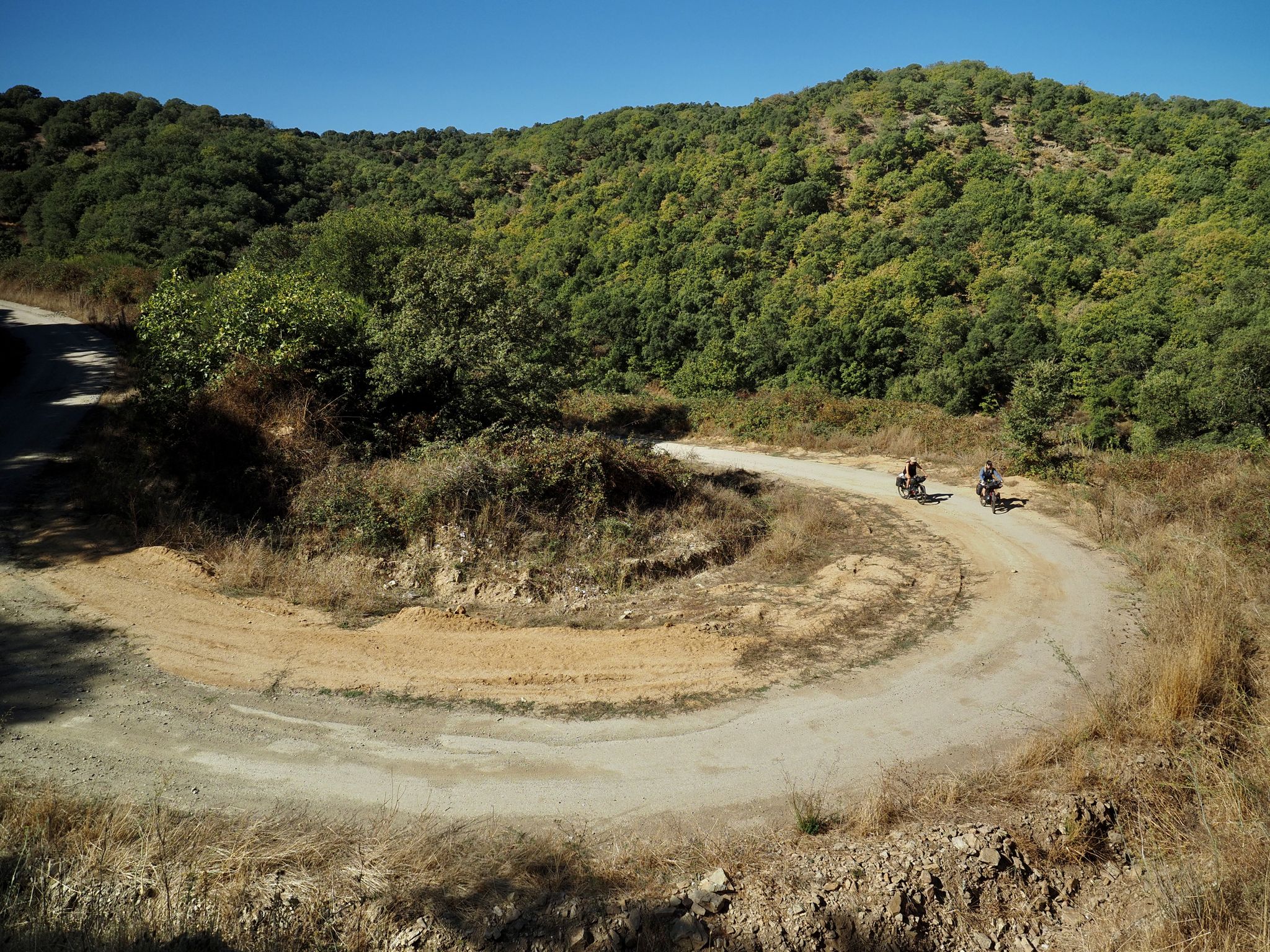 Excellent road, no cars allowed