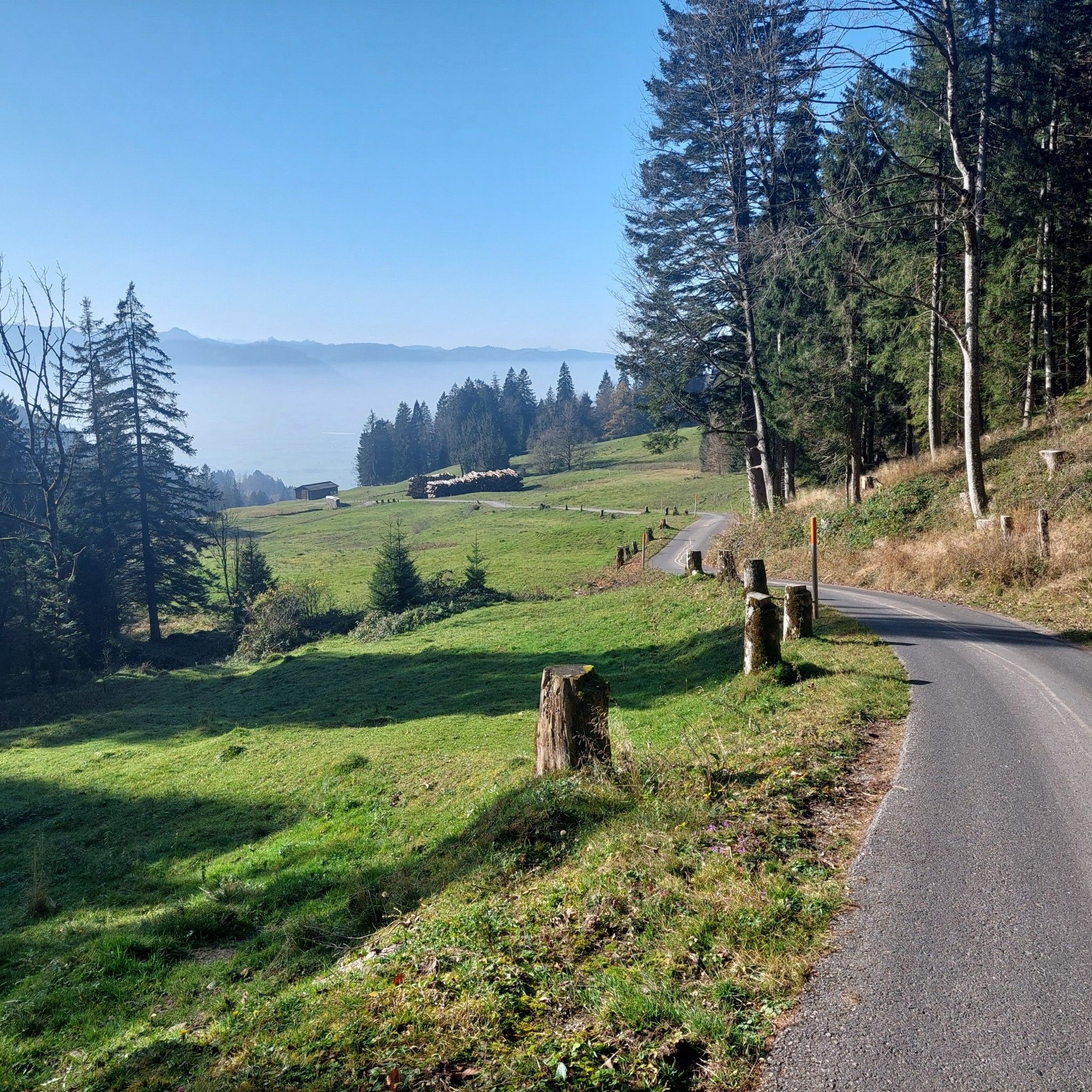 der Klosterberg von oben
