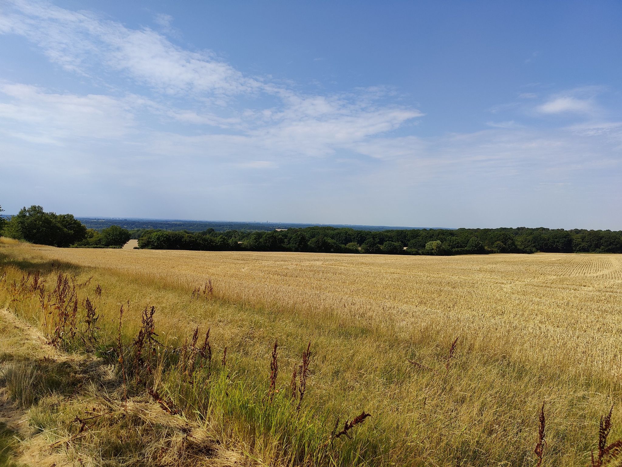 Blick auf Lübeck