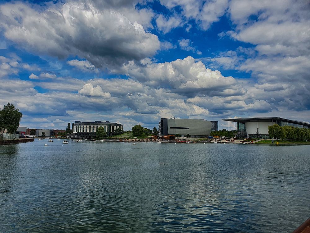 Ausblick auf die Autostadt