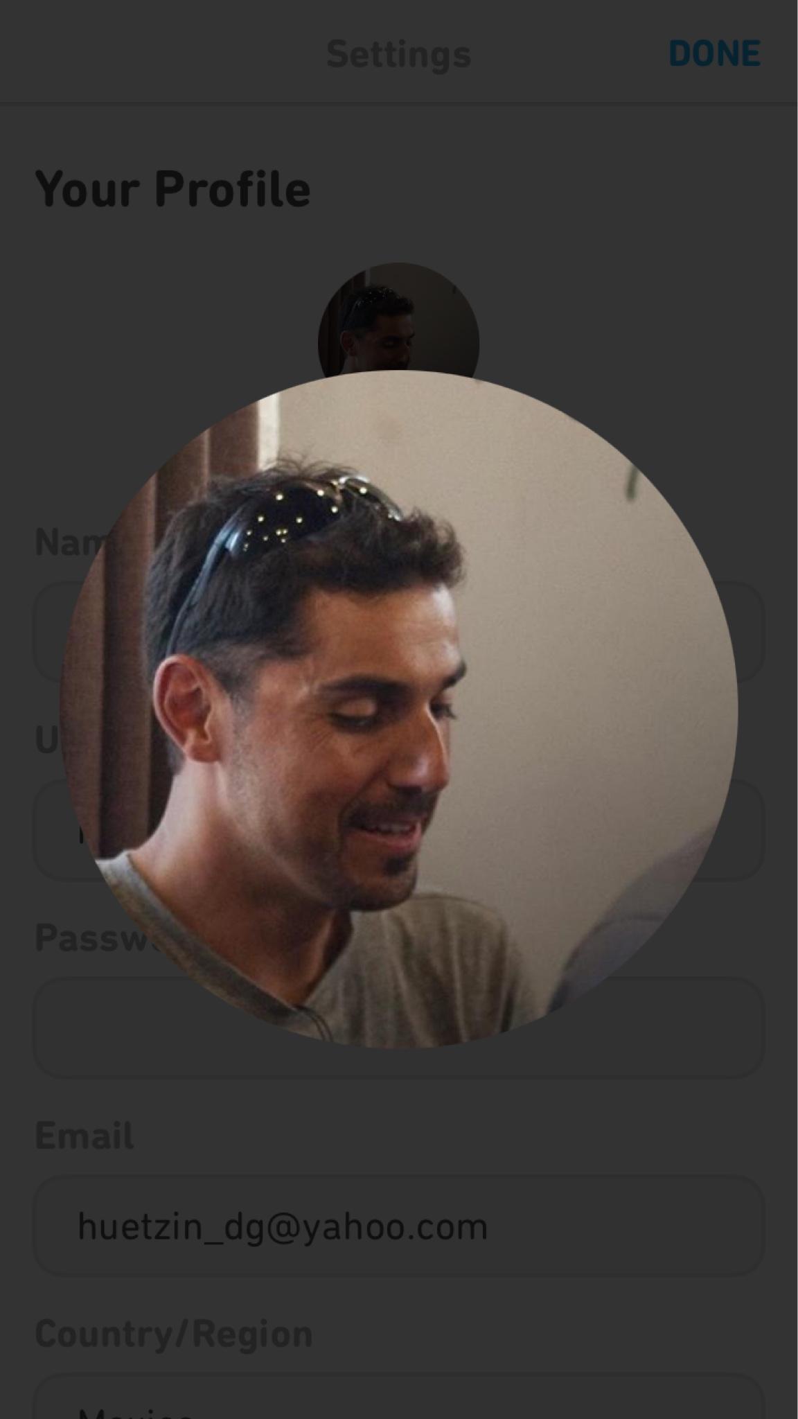 user avatar