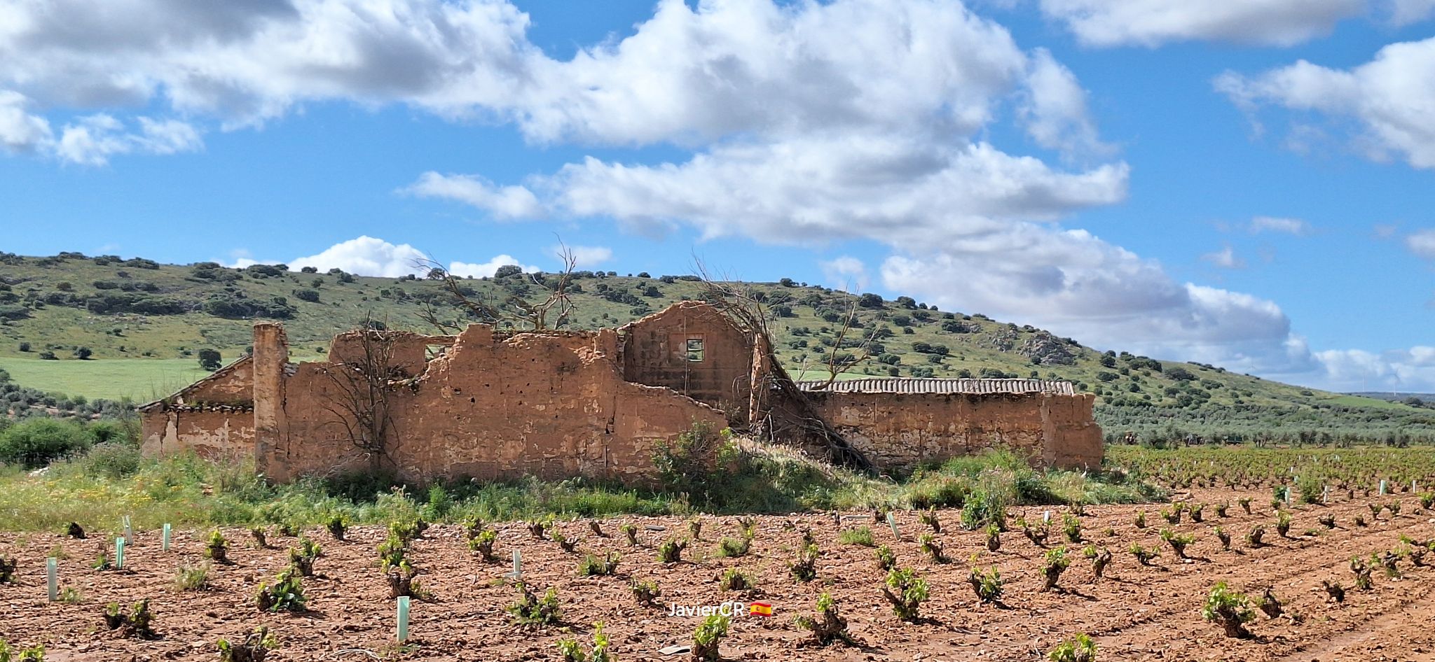 Baliza de Señalización hacia Los Castellones