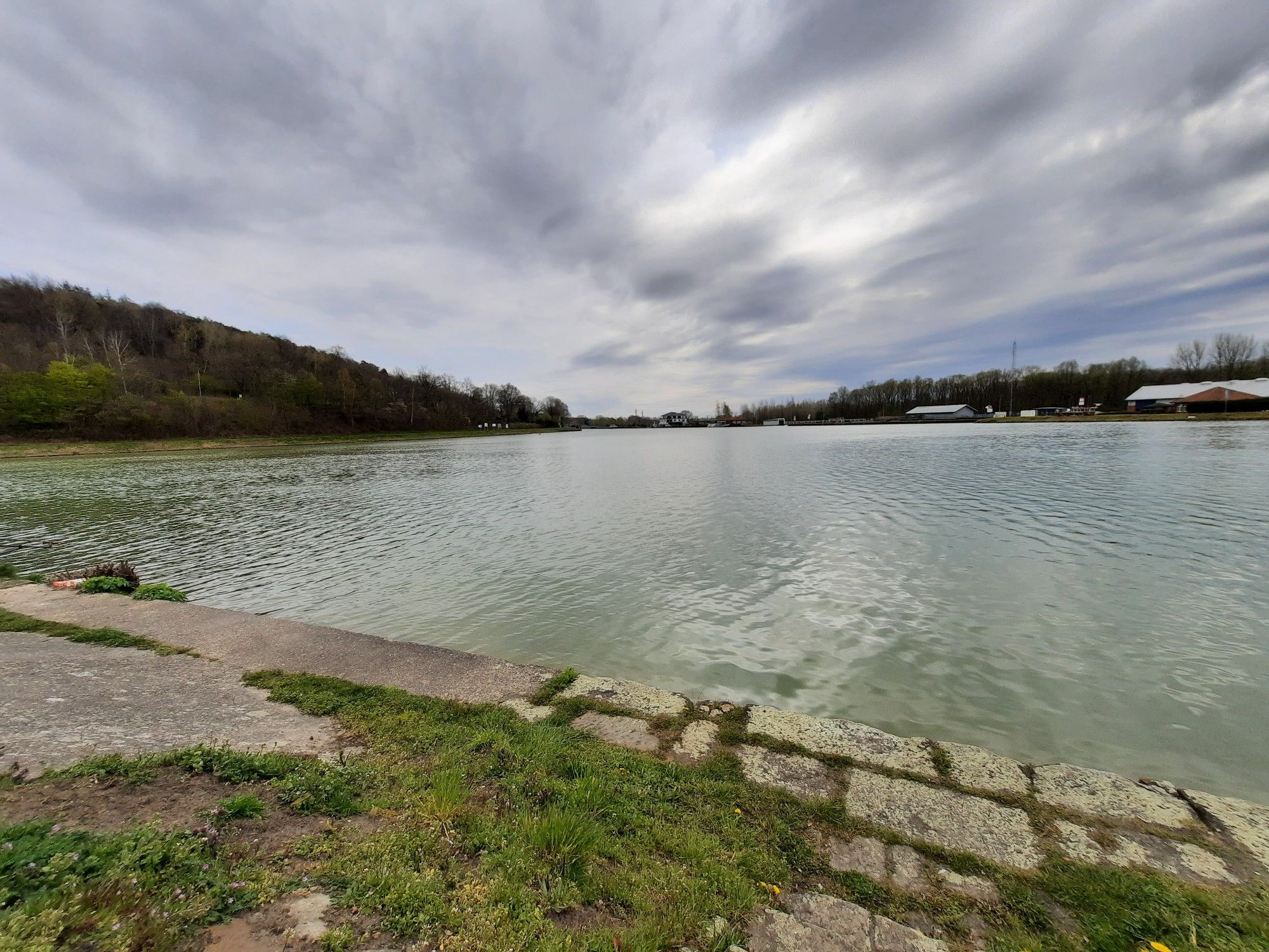 Nassrs Dreieck. Zusammenfluss von Dortmund-Ems und Mittellandkanal