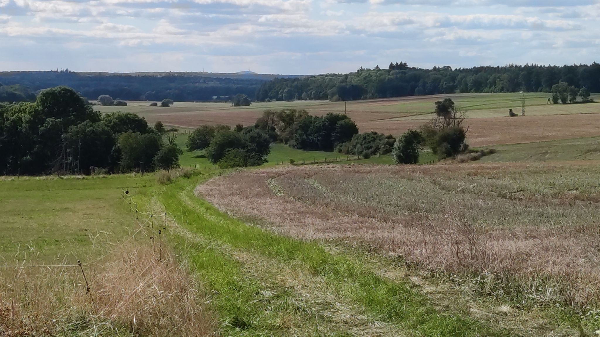 Dünsberg am Horizont