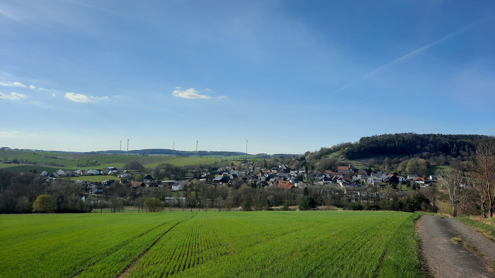 Der Blick auf Gestungshausen