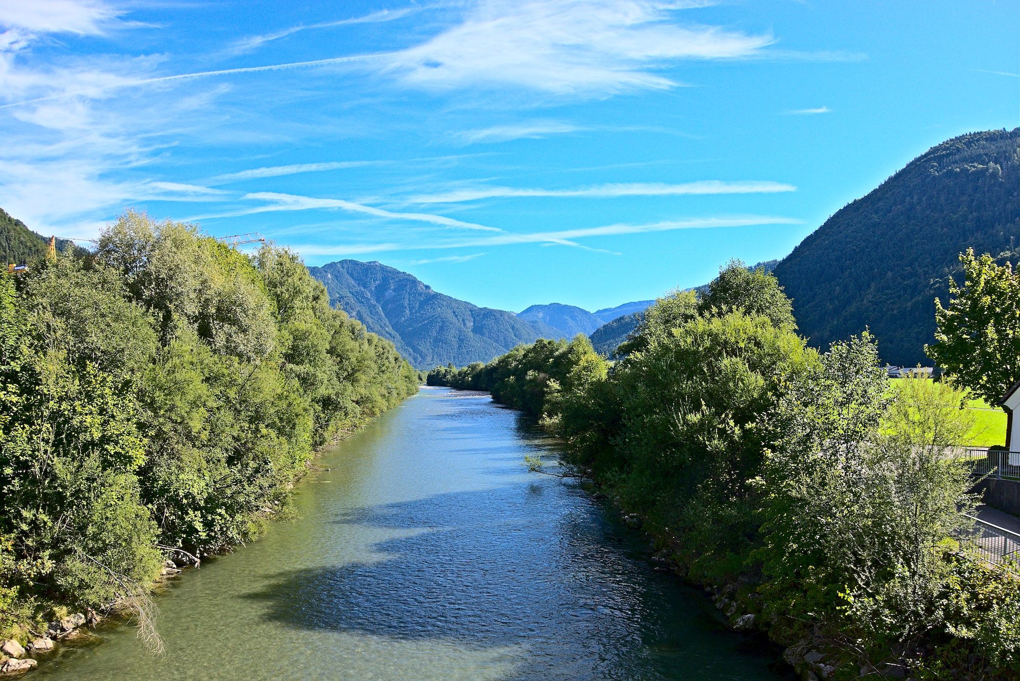 Letzter Blick auf die Großache