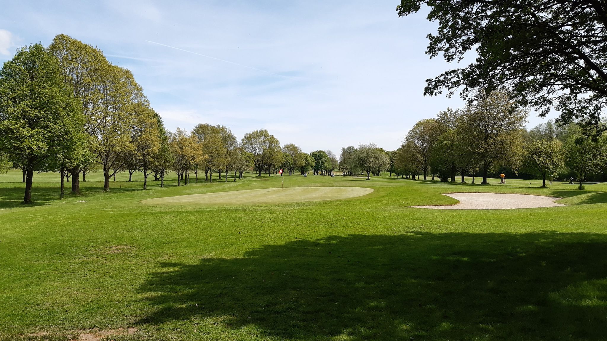 Durch den Golfplatz Burghausen