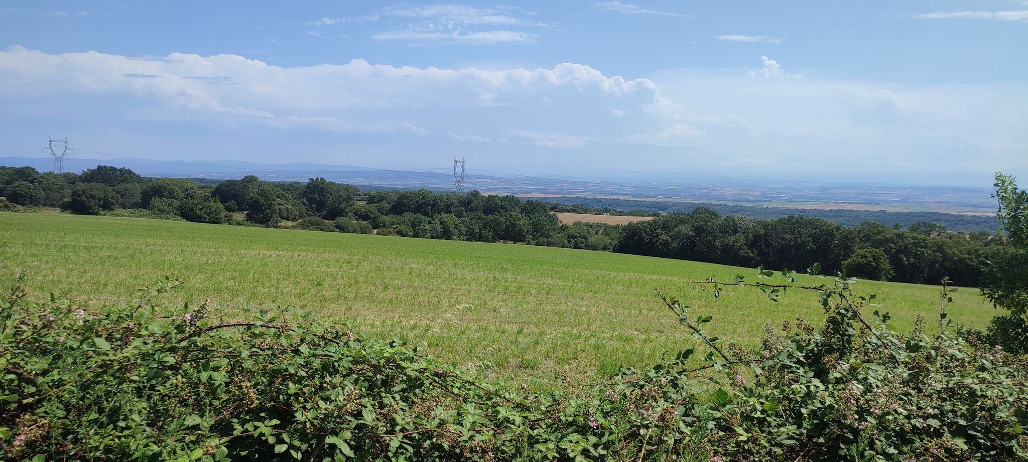 Panoramablick Pyrenäen