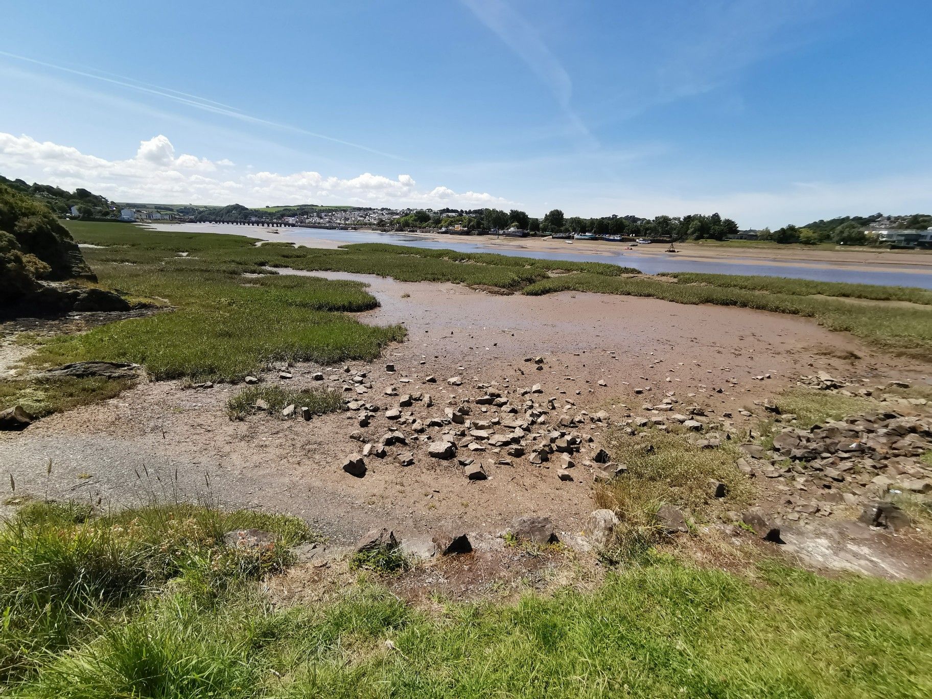 View of Bideford along trail