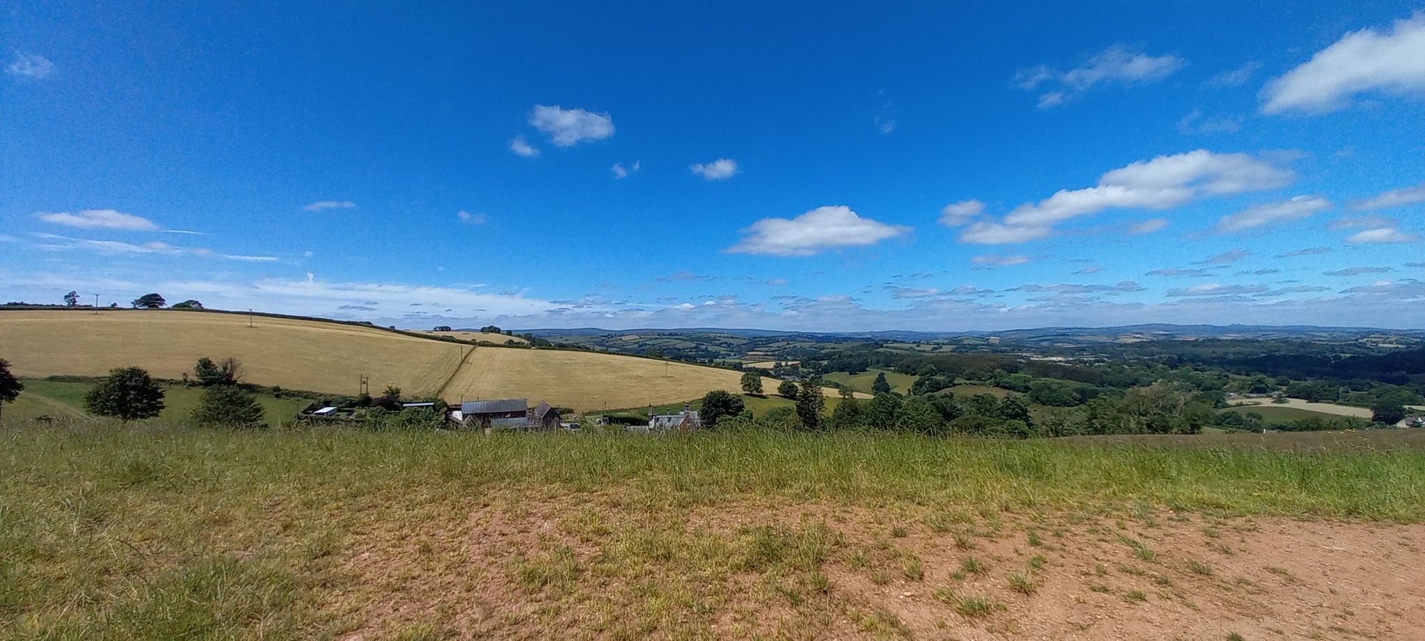 Harpers Hill View of the hills