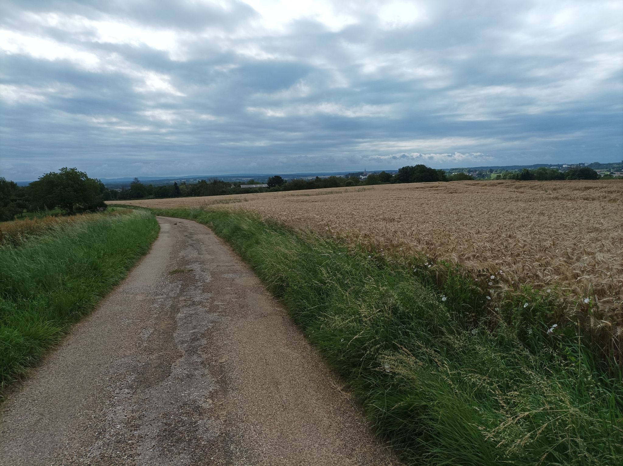 Blick zurück nach Gray