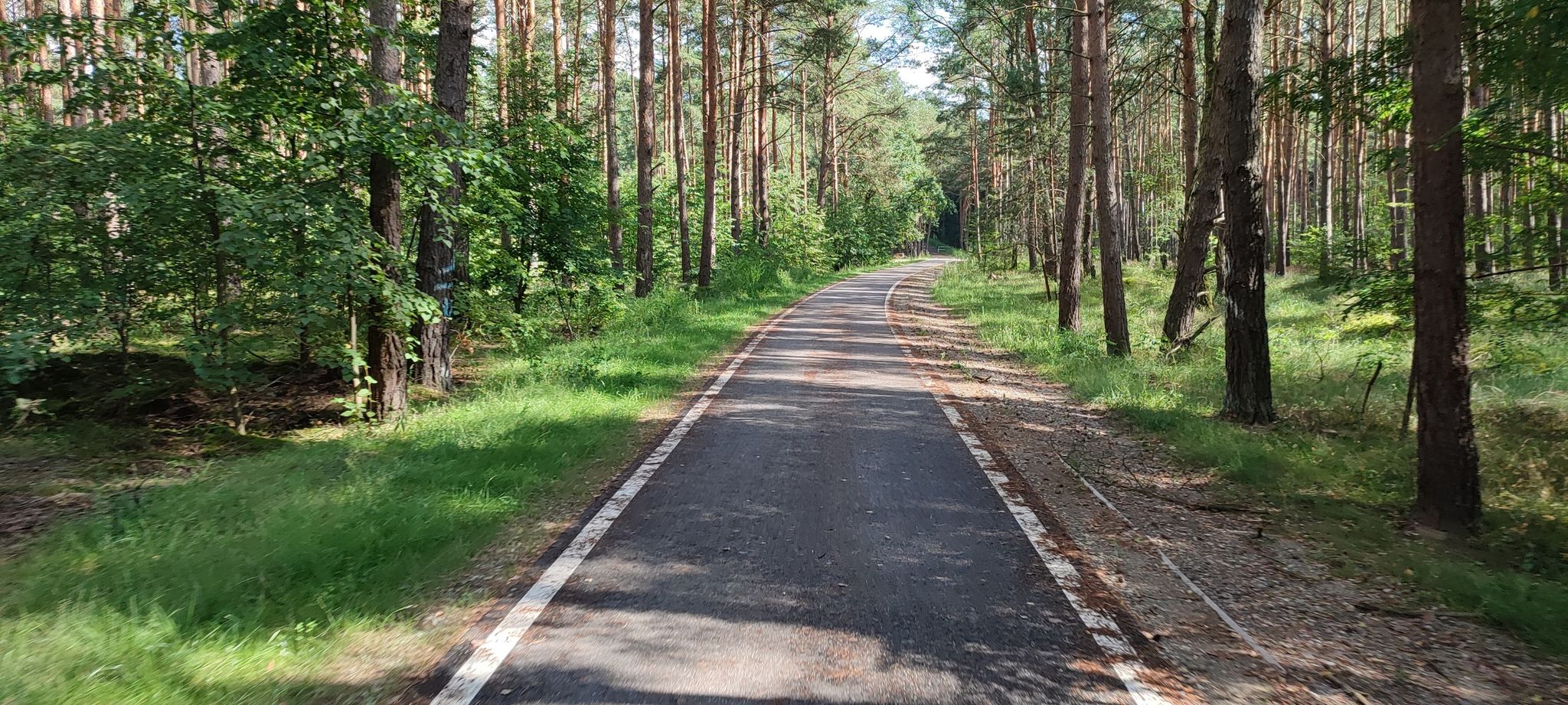 Radweg Erkner Tesla