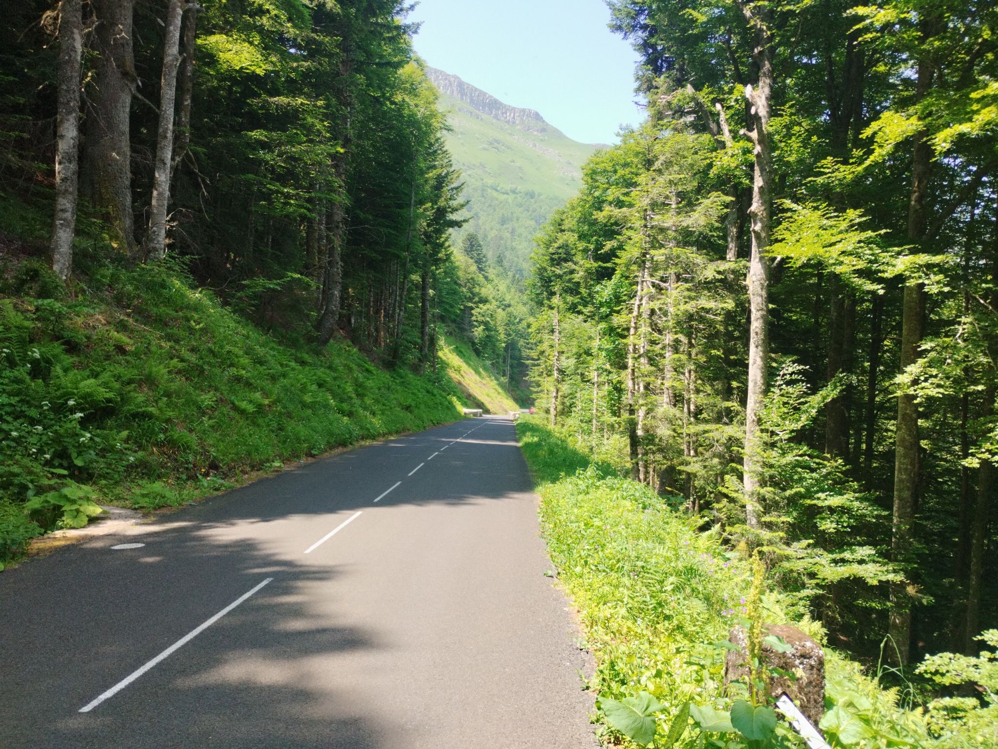 Abfahrt nach Salers