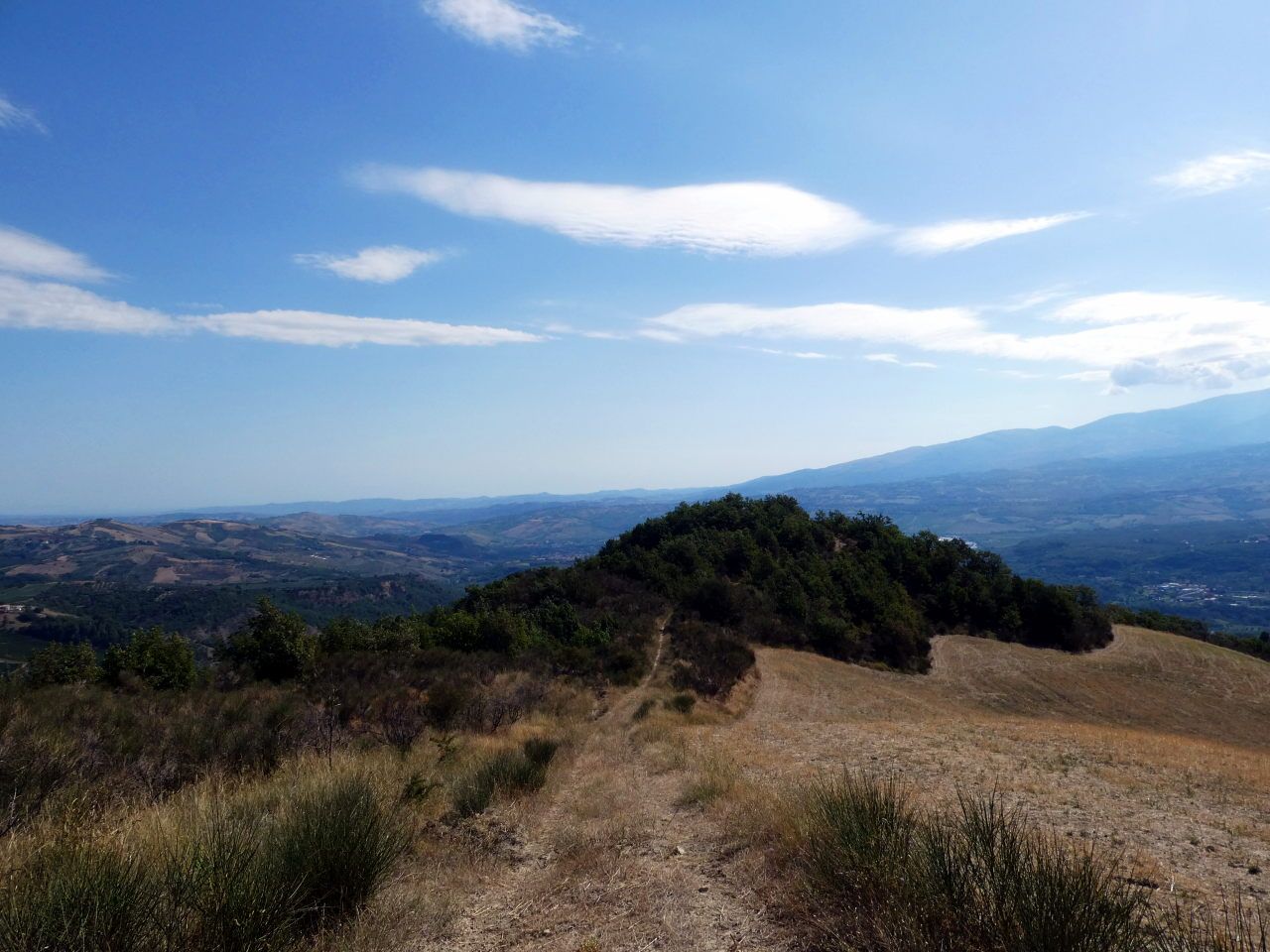 Wanderweg nach Castiglione a Casauria