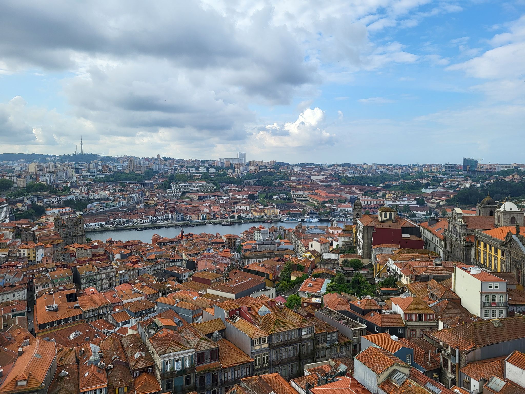 Blick vom Torre dos Clérigos