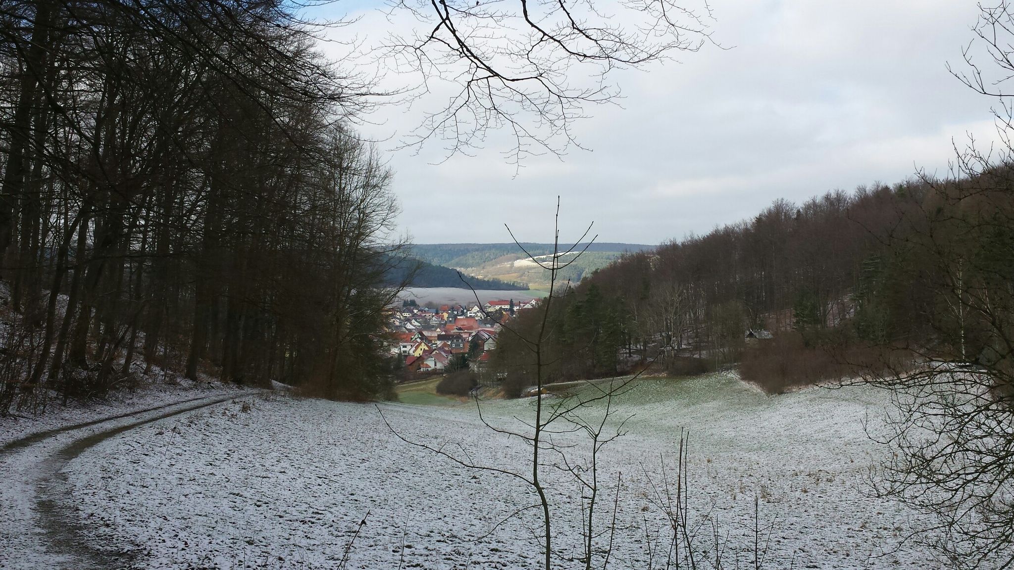 Blick auf Wüstheuterode