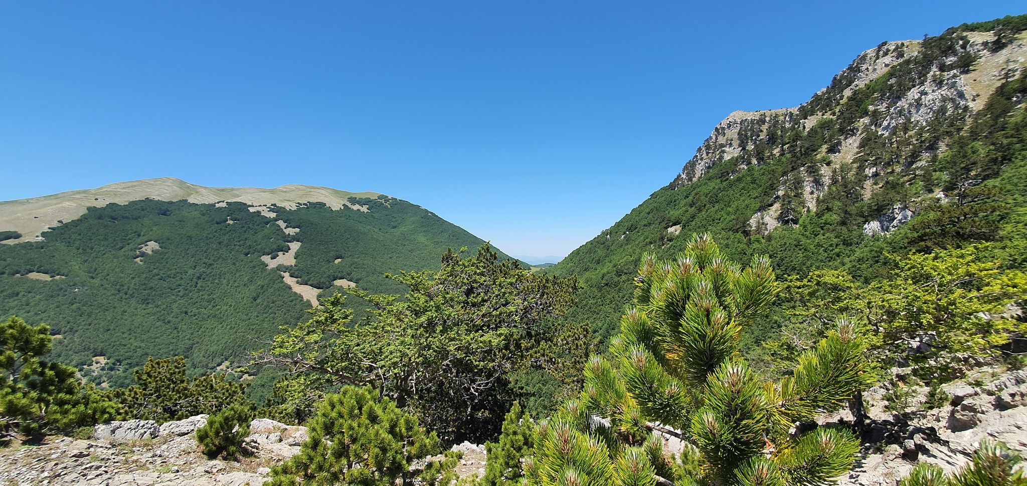 belvedere dopo salita