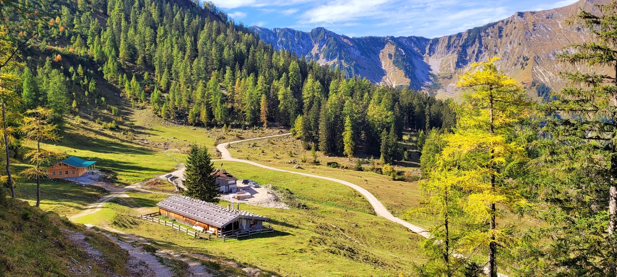 Zurück bei der Seekaralm und der verdienten Rast!