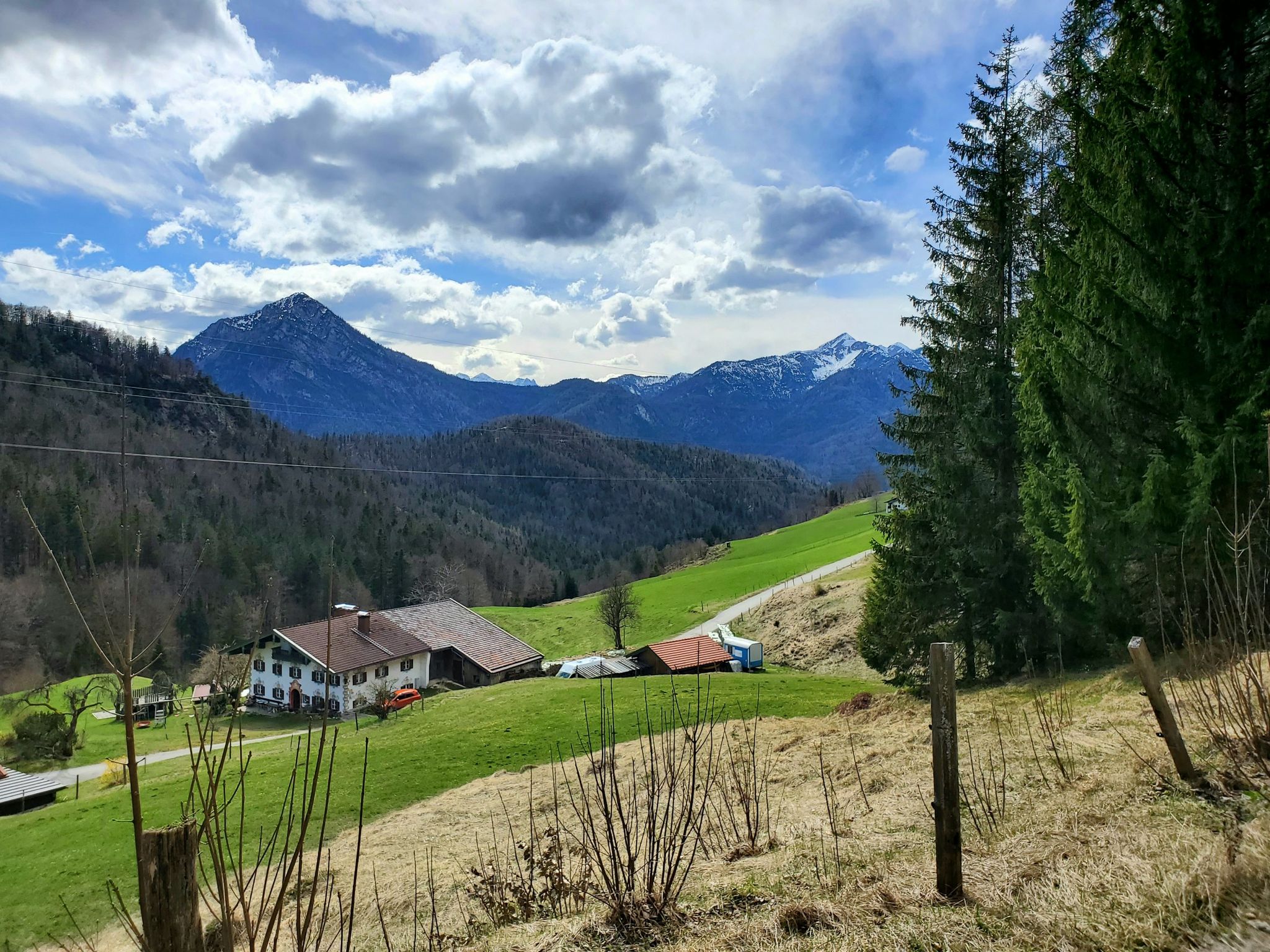 Rinnerauer, Blick zum Ristfeuchthorn, rechts das Sonntagshorn