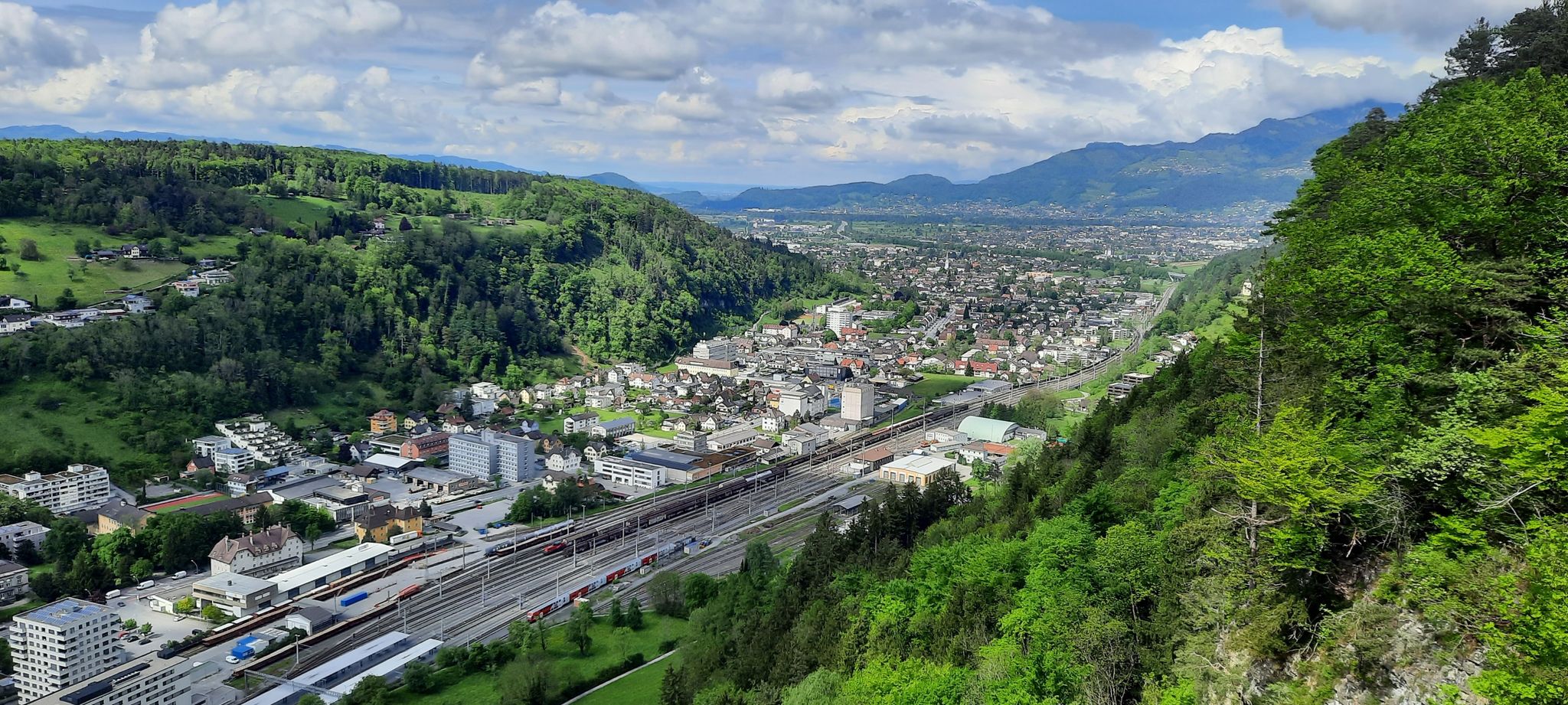 Aussicht vom Hohen Känzele