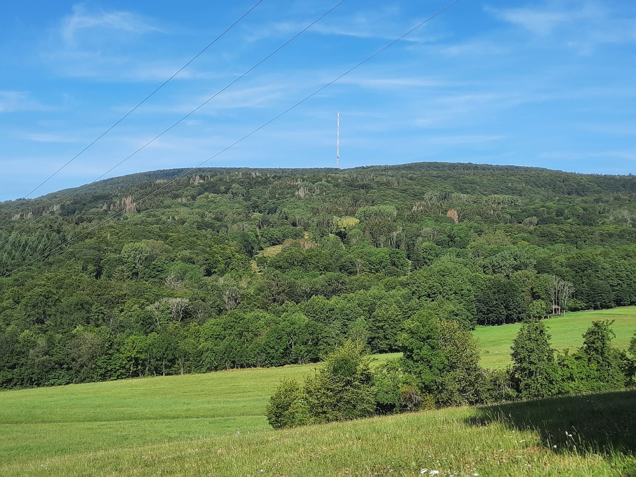 Blick zum Kreuzberg