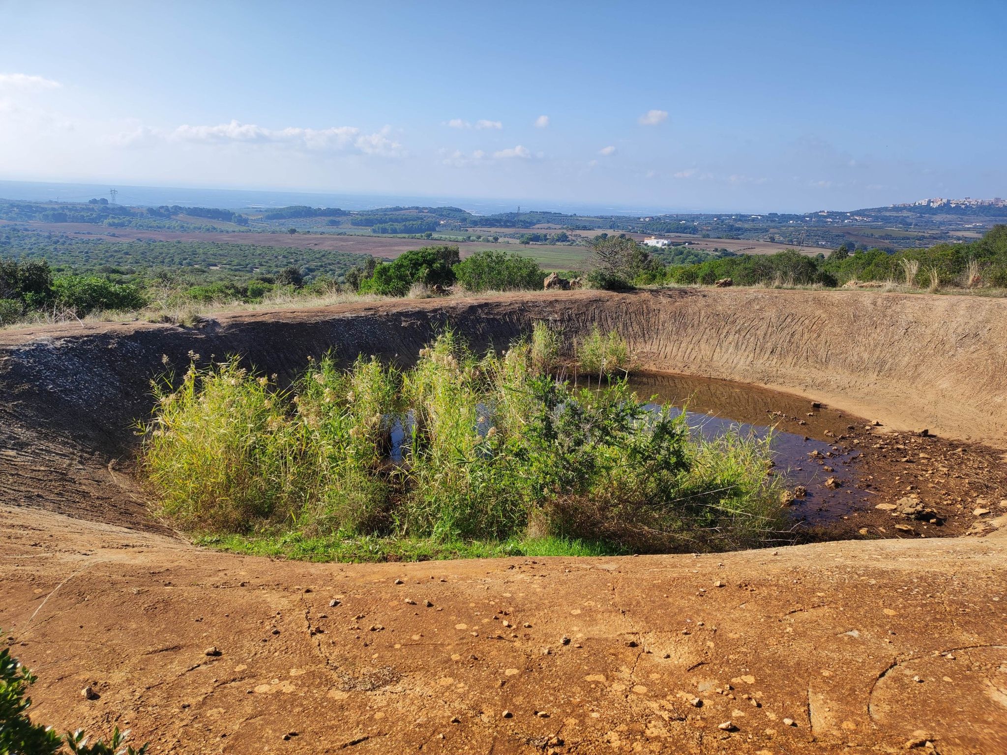 vasca di raccolta acqua piovana