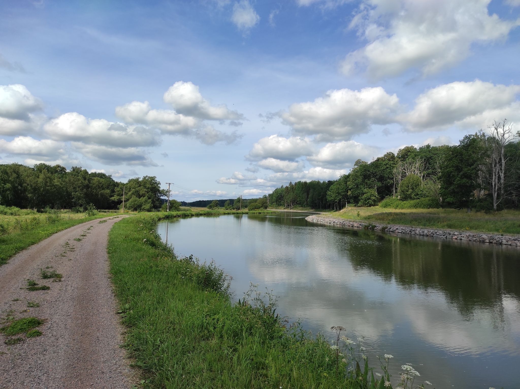 But I finally made it back to Göta Kanal!