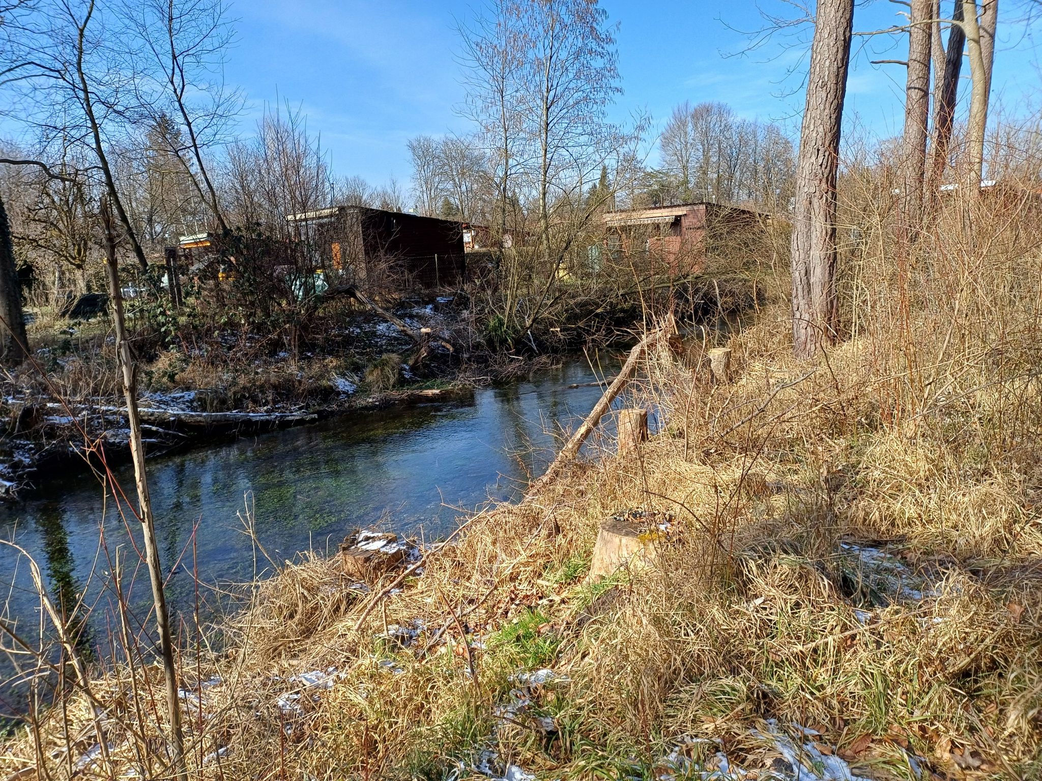 Der Brunnenbach in Haunstetten