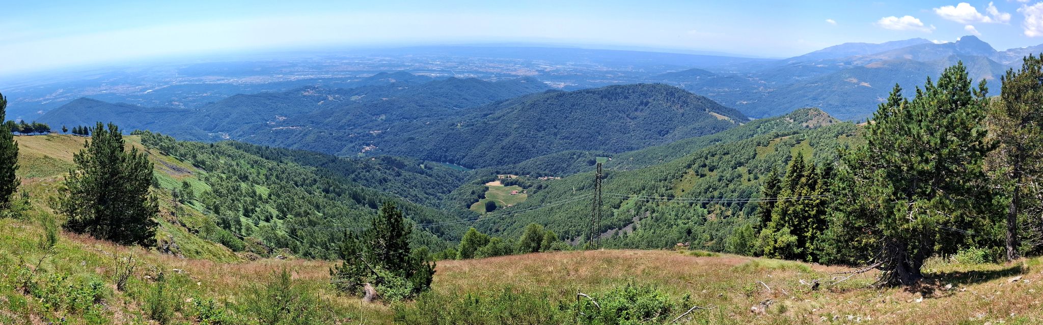 Vista panoramica da Bielmonte.