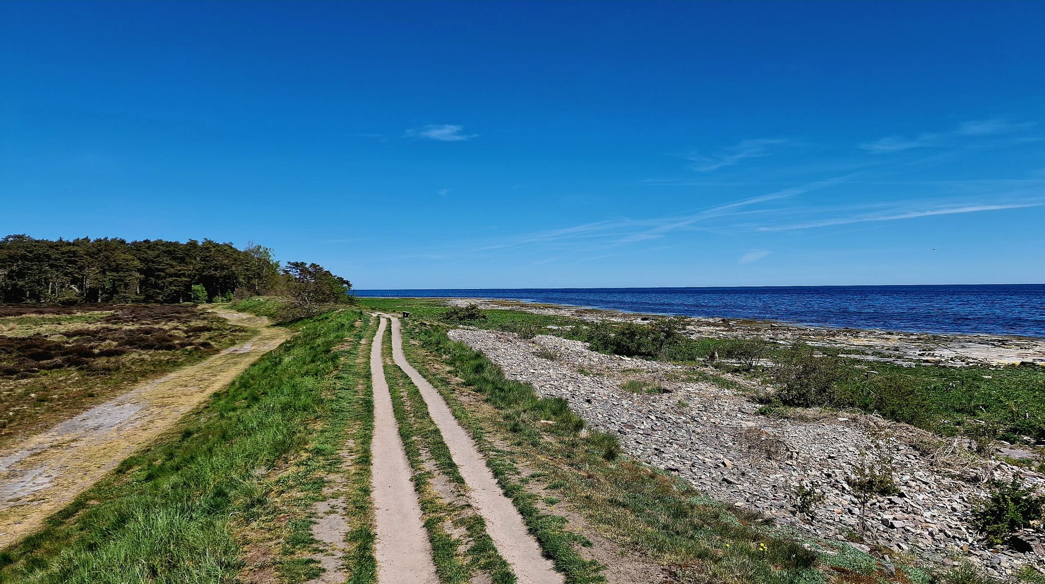 Langeskanse: mit 600m längste Küsten-Battery auf Bornholm