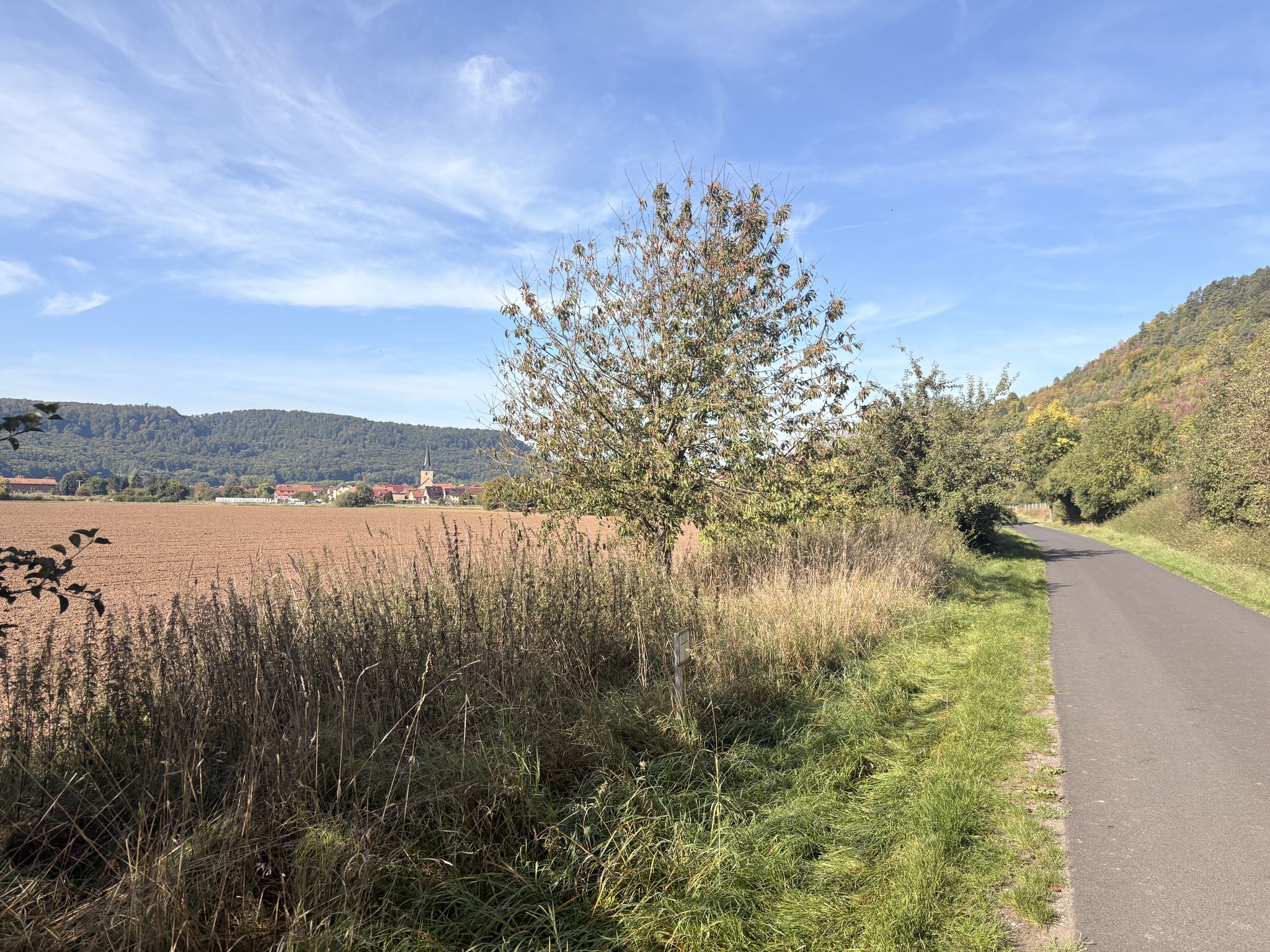 Und schon liegt Falken hinter mir 🚴‍♂️