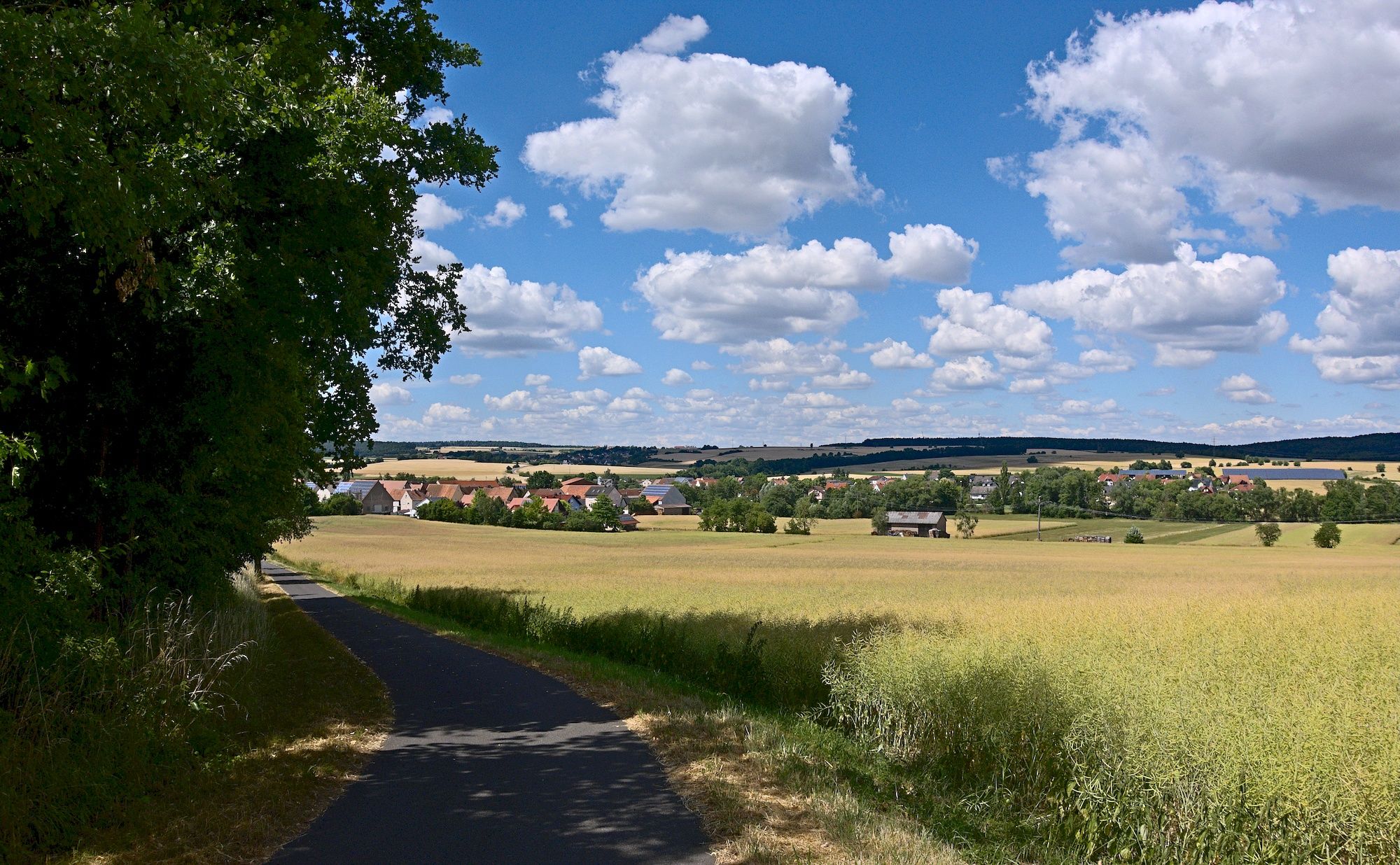 Zufahrt auf Ampferbach