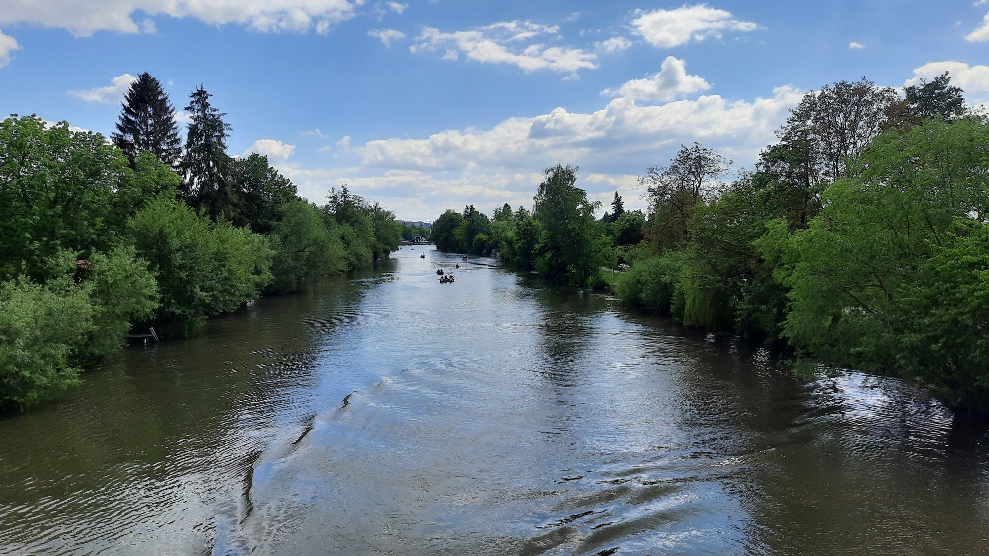 Lahn vom "Christoph-Rübsamen-Steg"