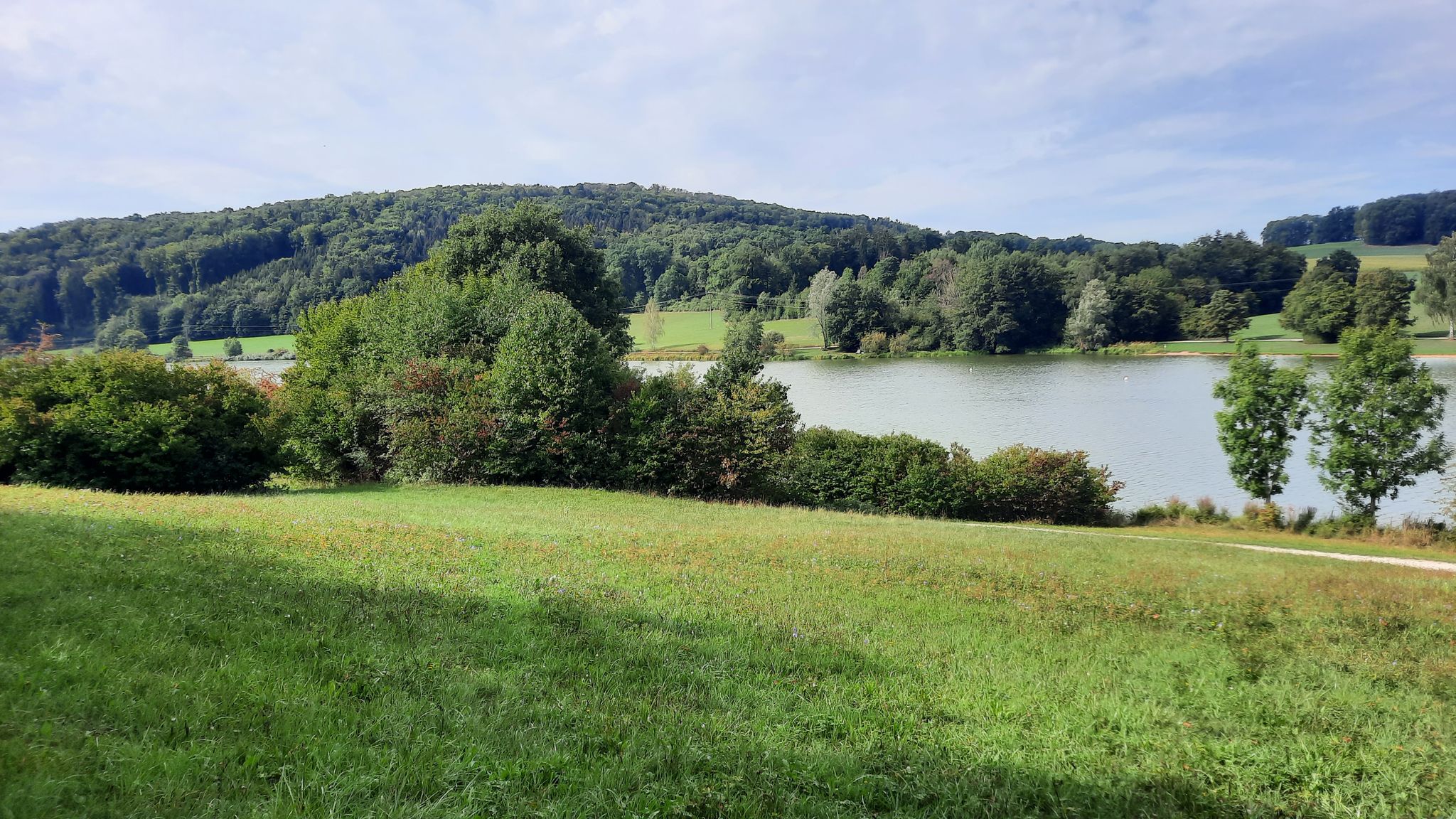 Blick zum Hahnenkammsee