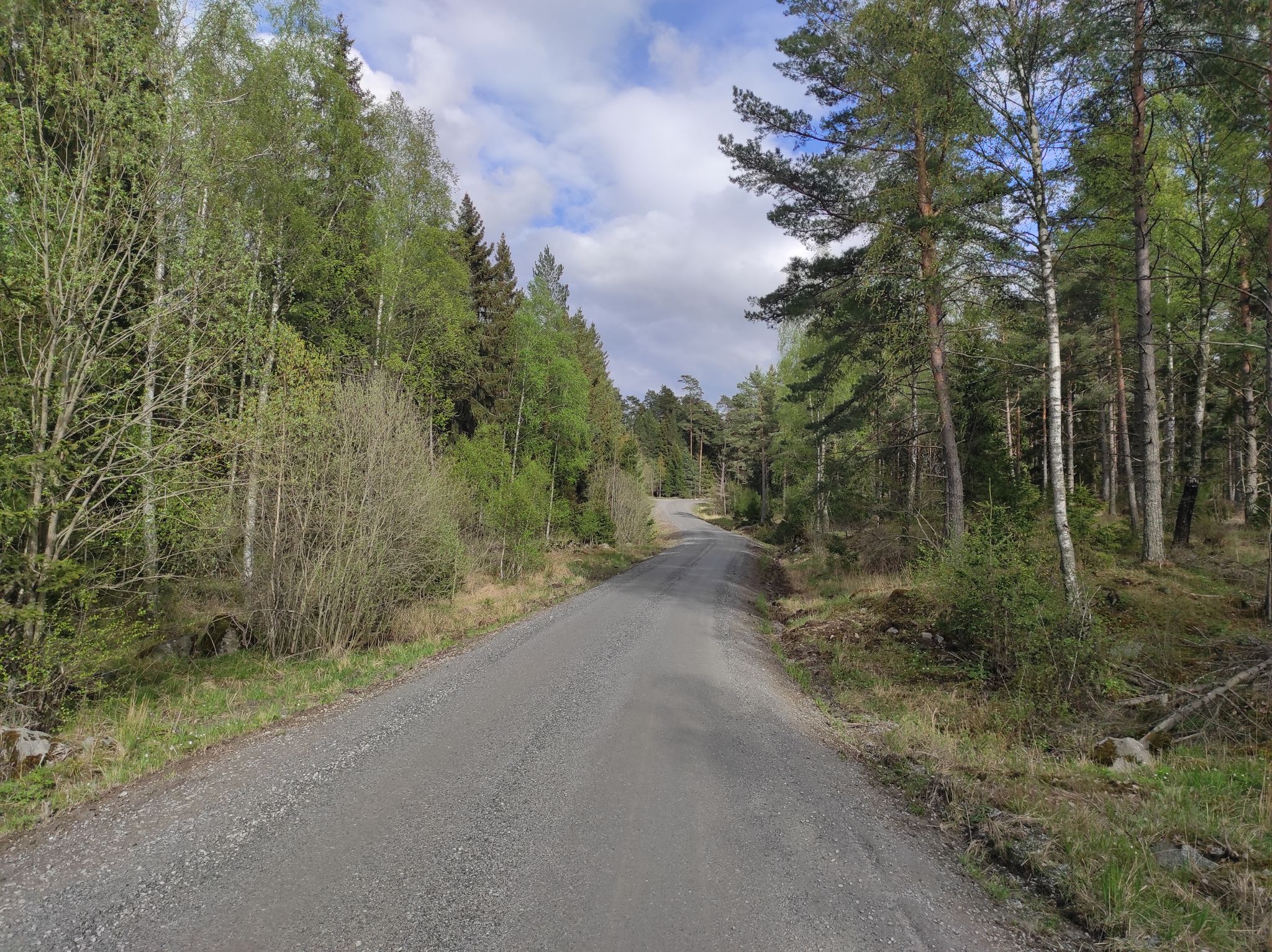 Running pretty late today. But at least there is gravel!