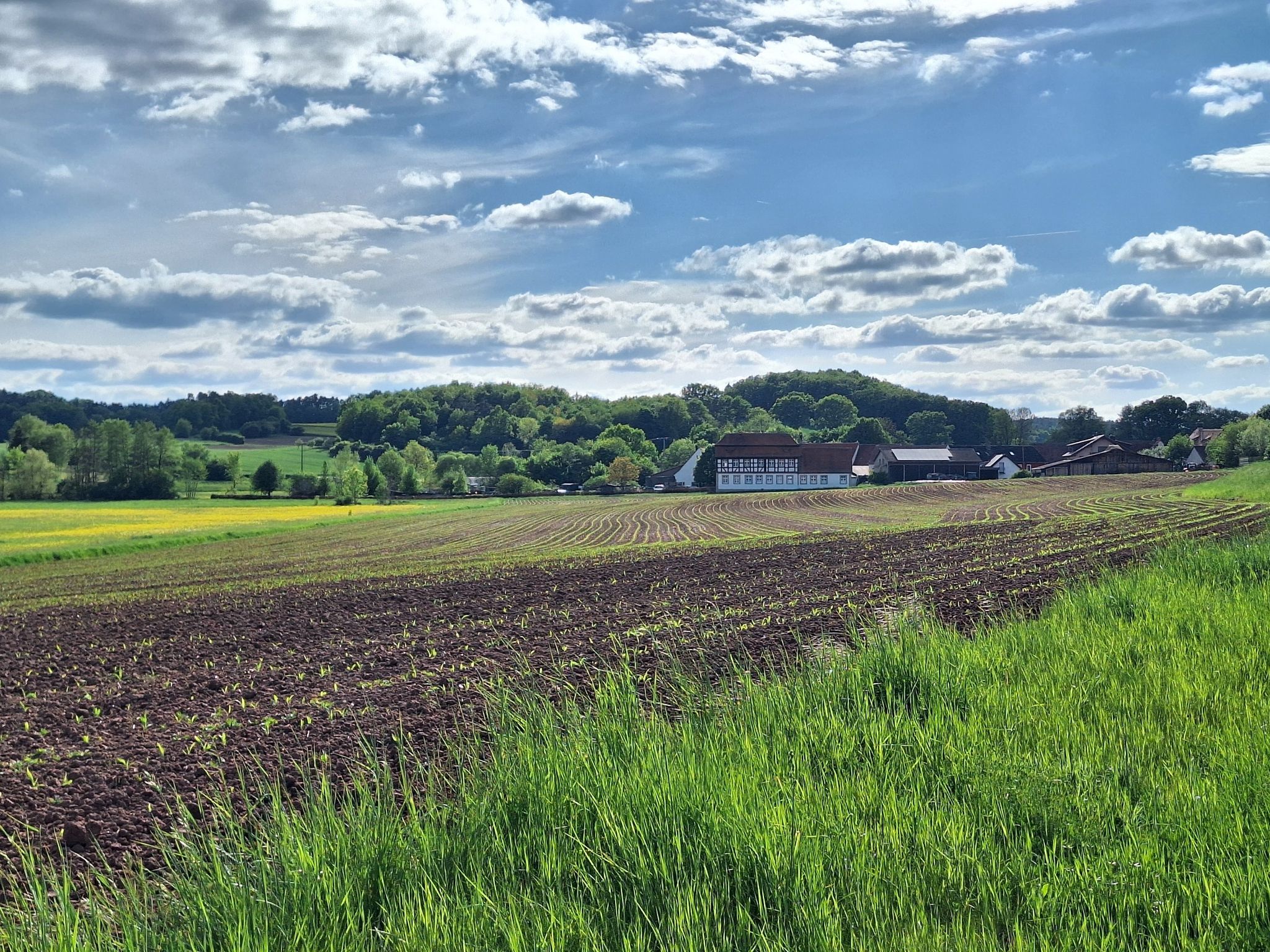 Das Aurachtal bei Unteraurach