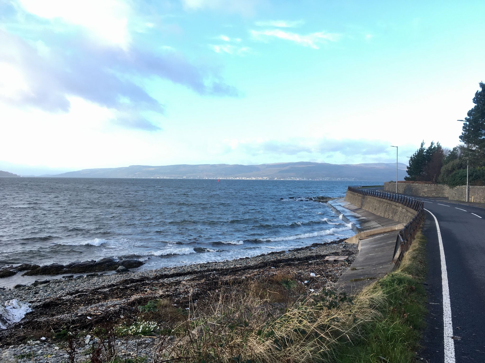 View out to sea from Cove