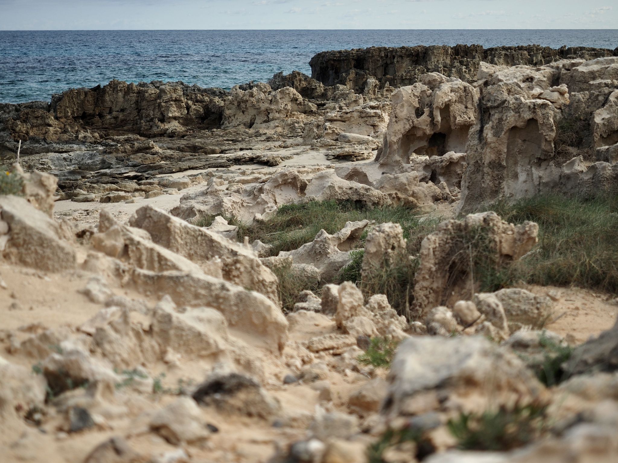 Incredible rock formations at the end of the trail
