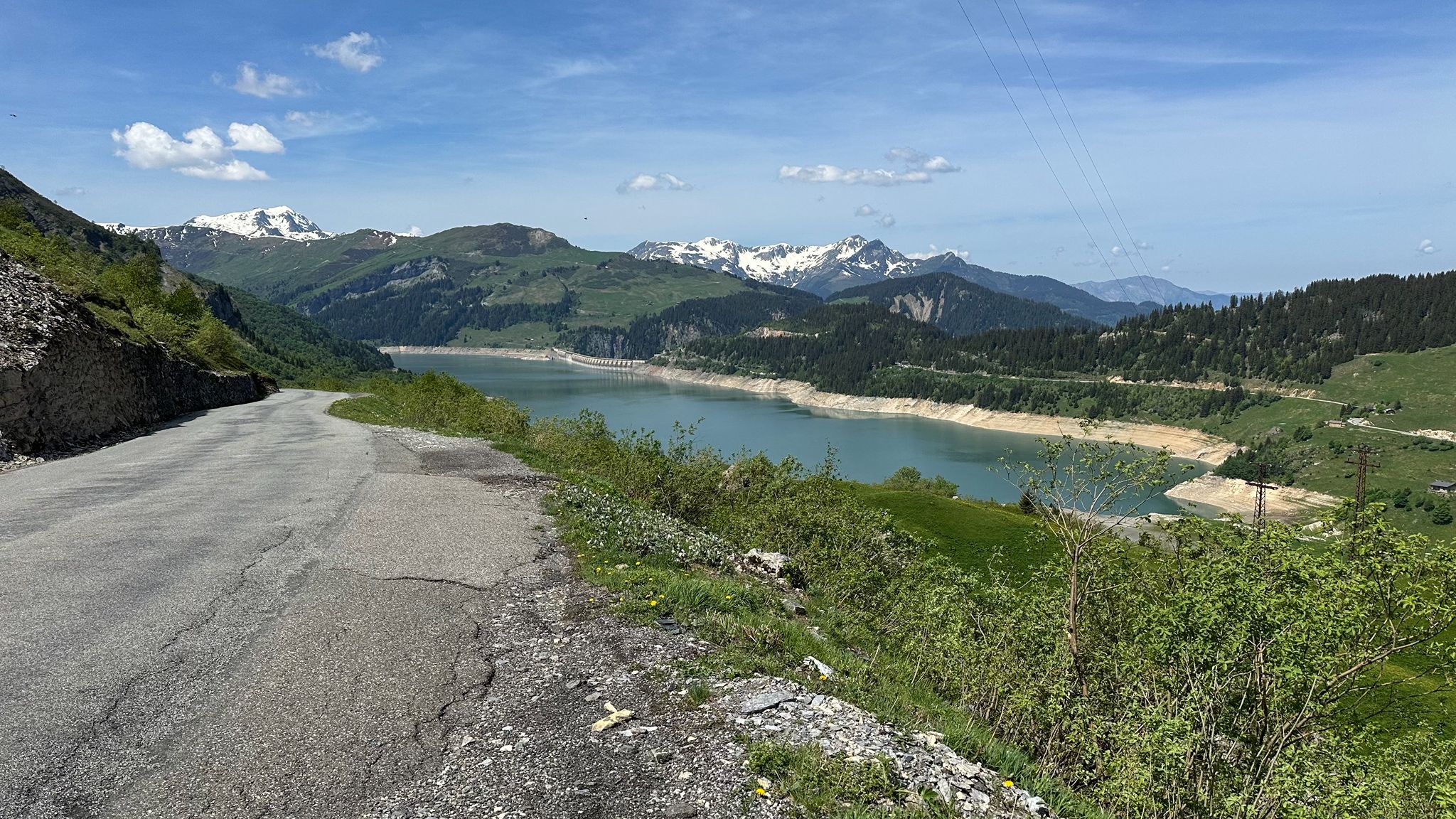 ...Blick auf den Lac de Roselend...