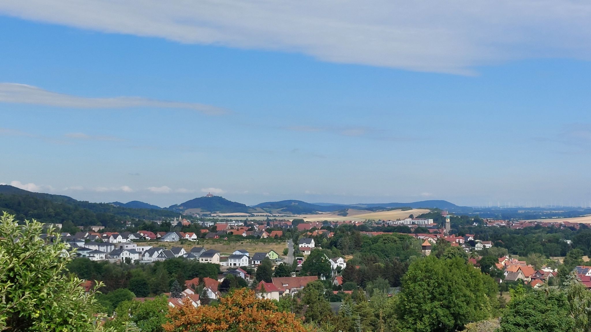 Blick auf Arnstadt