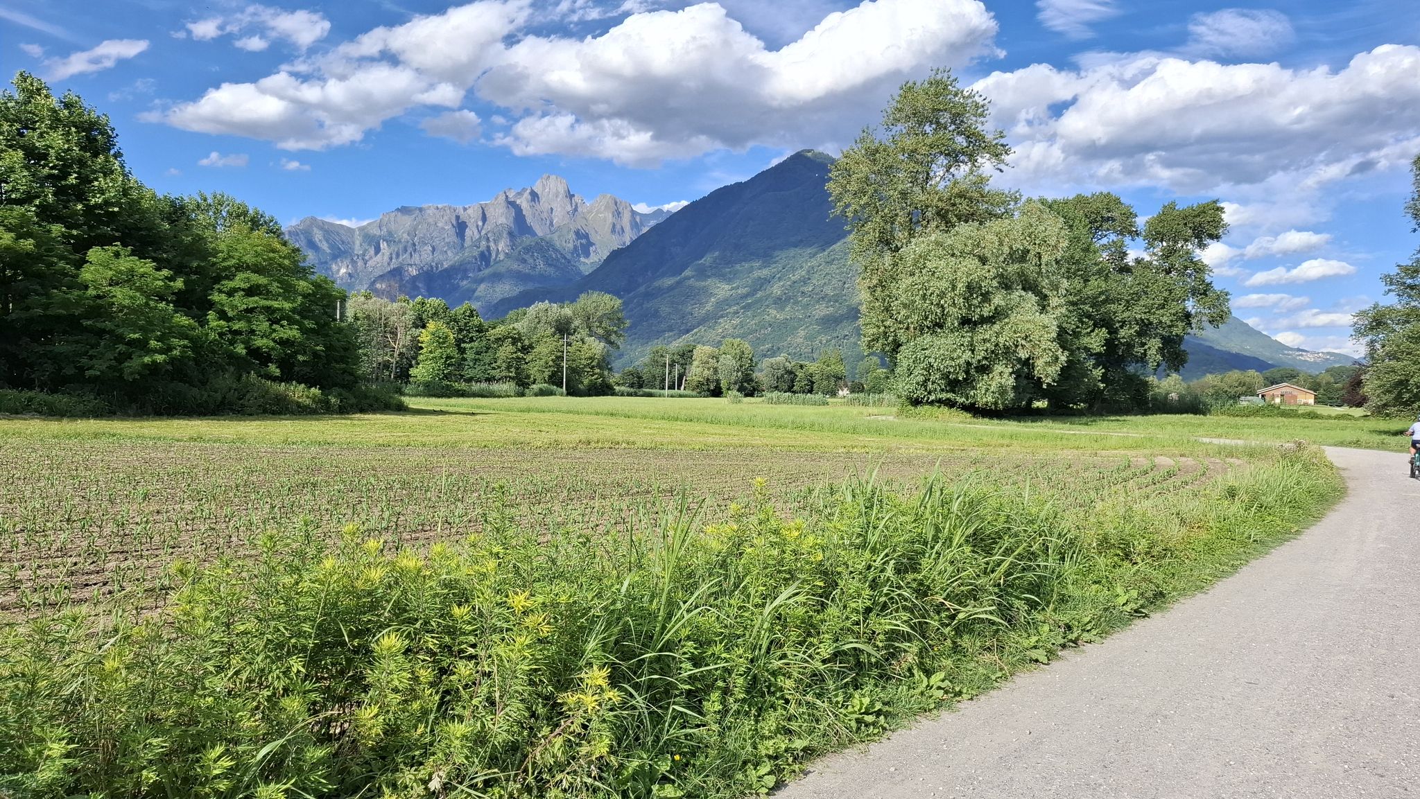 Pian di Spagna, Sasso Manduino