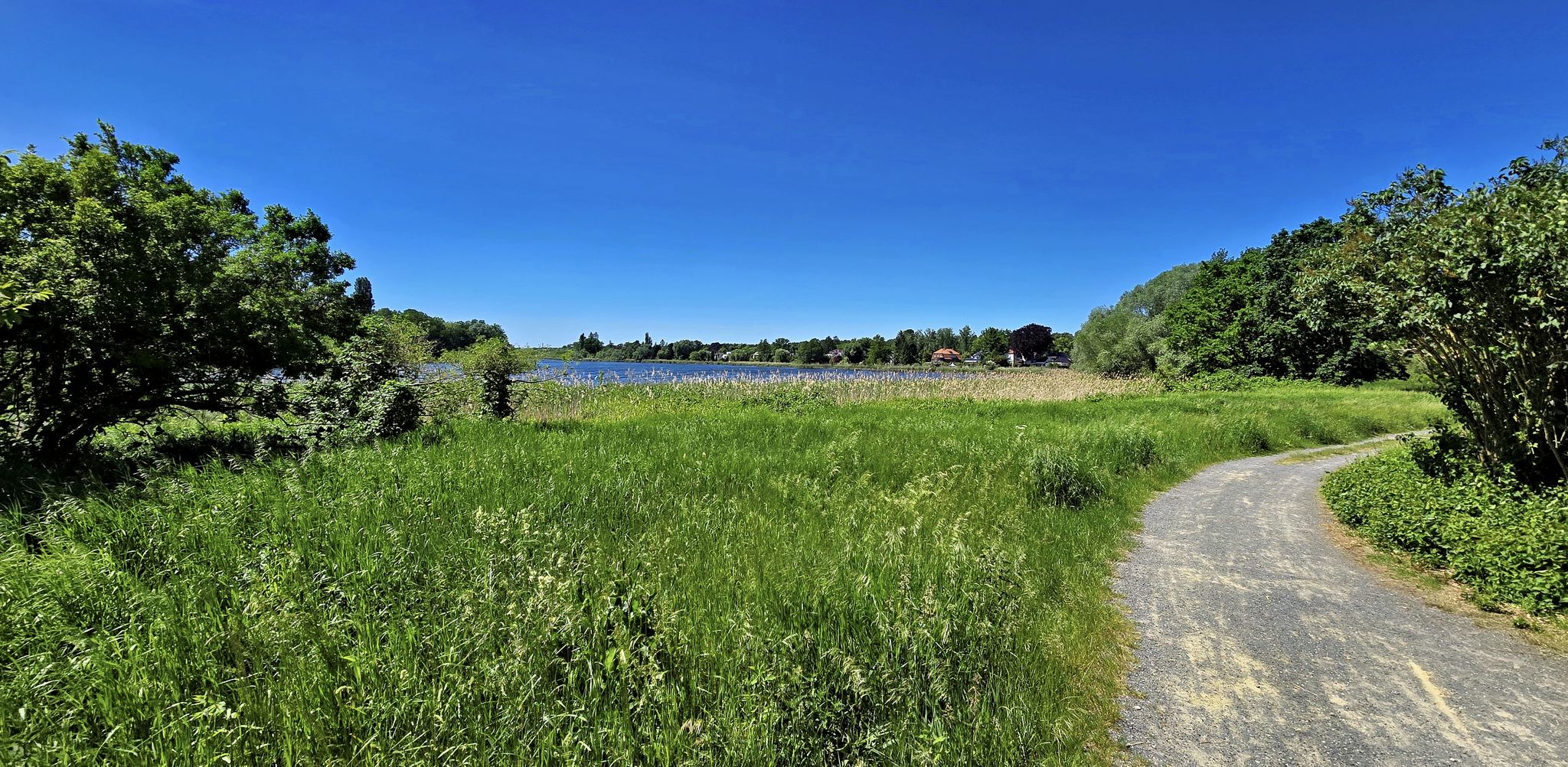 Blick zum Falkenhagener See