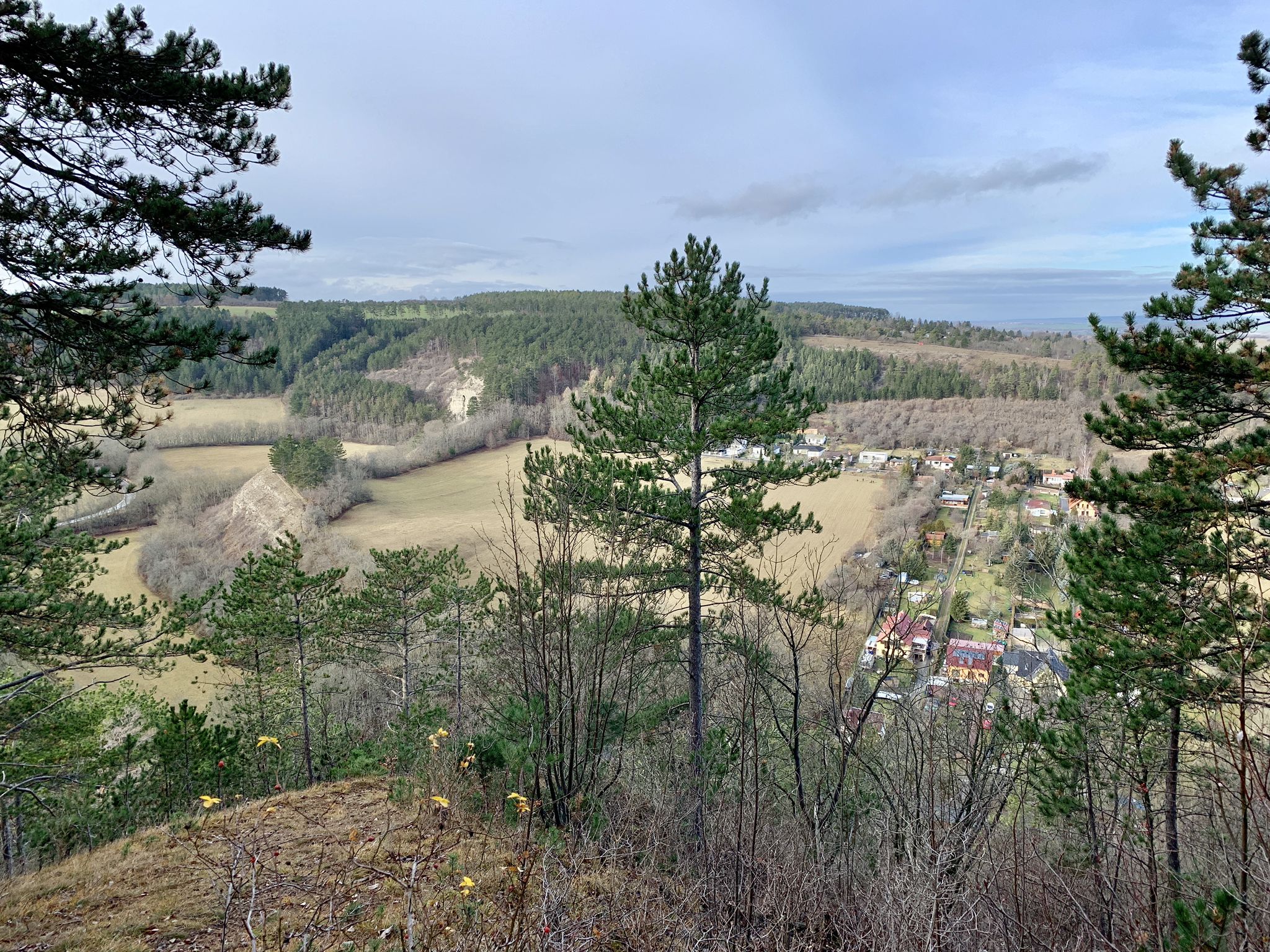 Blick vom Felseck auf den Jungfernsprung