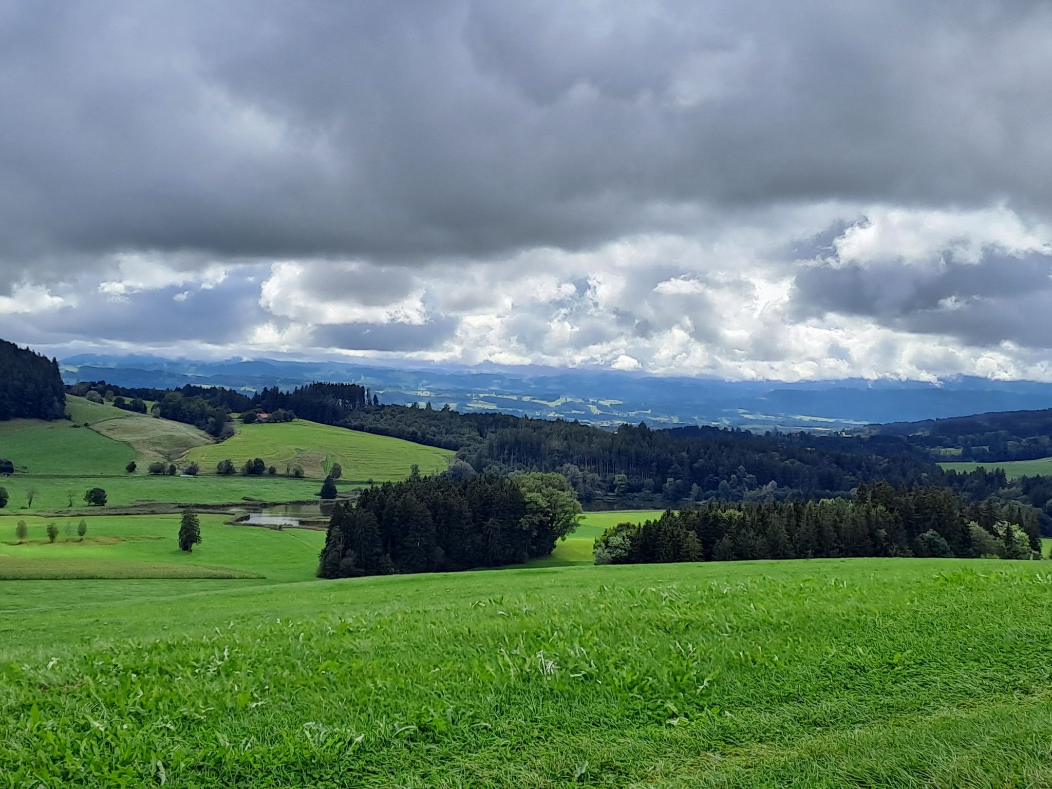 Schöner Panoramablick