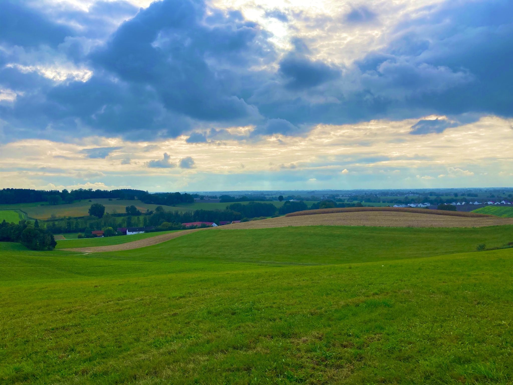 sehen wir das ganze Tal bei Erding 😃
