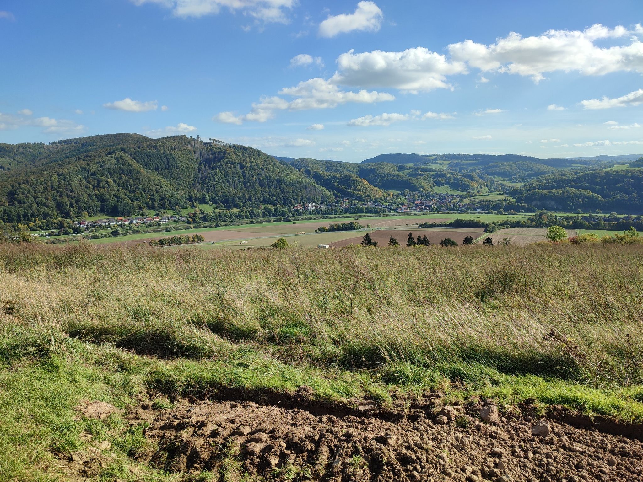 Oberhalb von Pegestorf gegenüber Ruhle