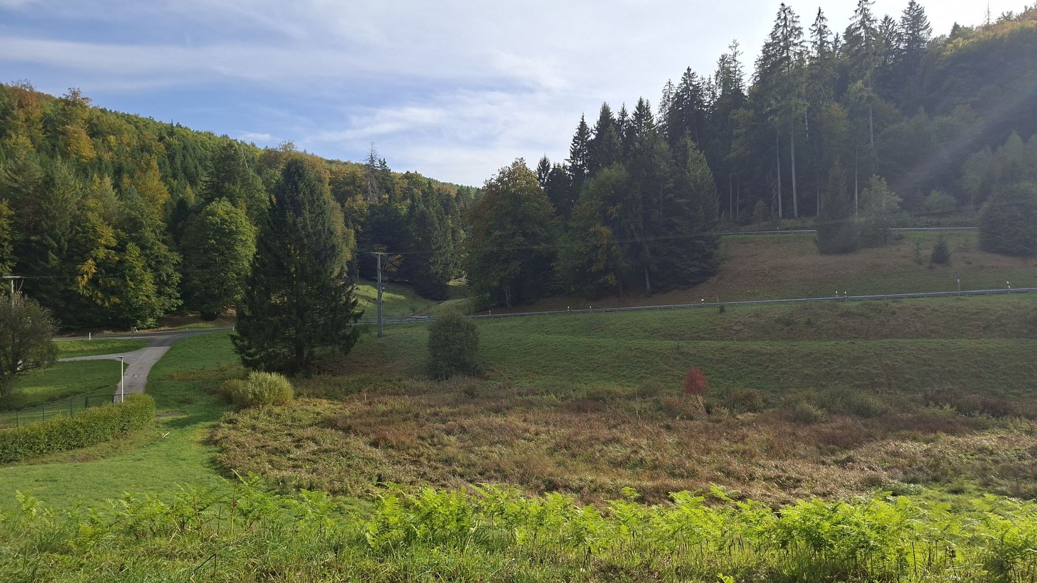 Kurz vor Weibersbrunn