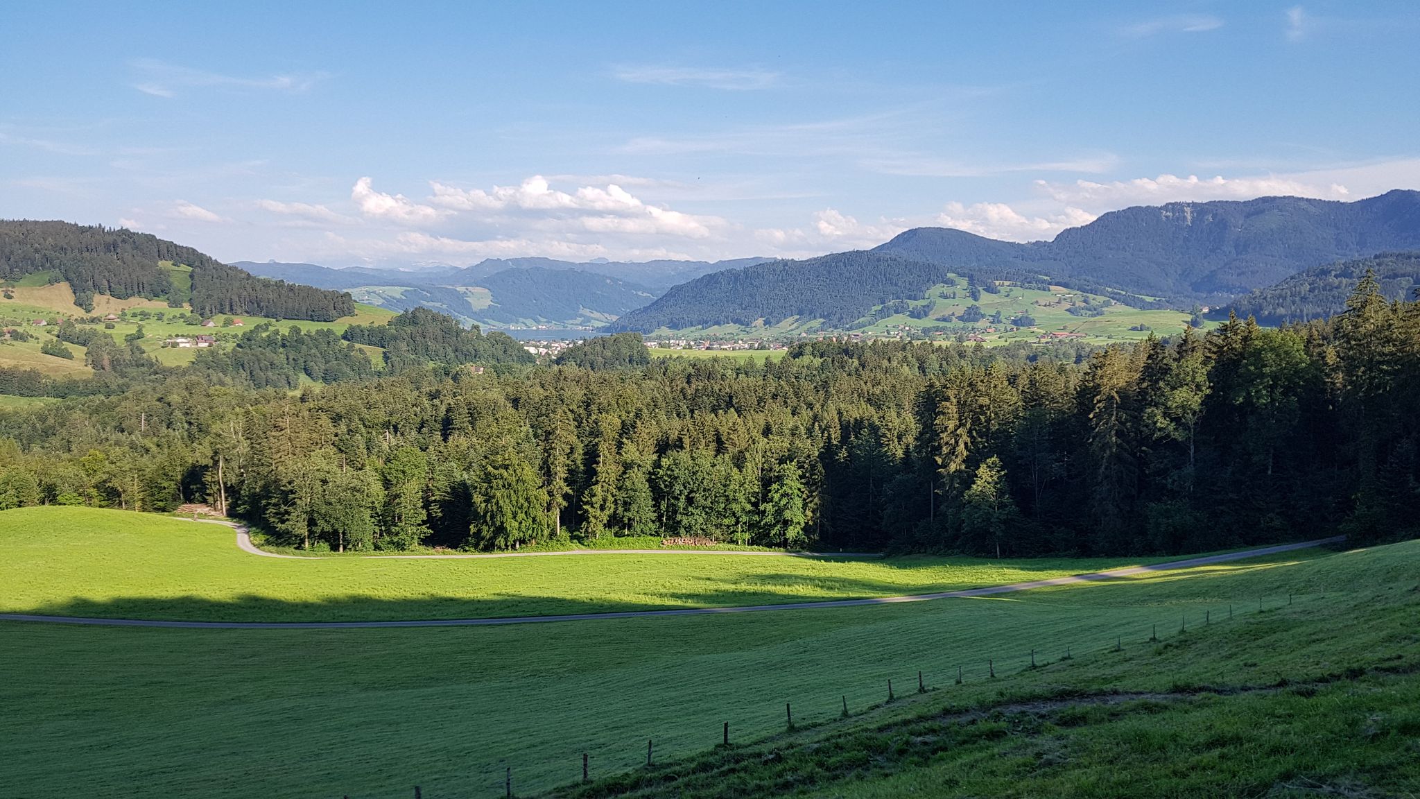 Duruf dann bei der Brunegg